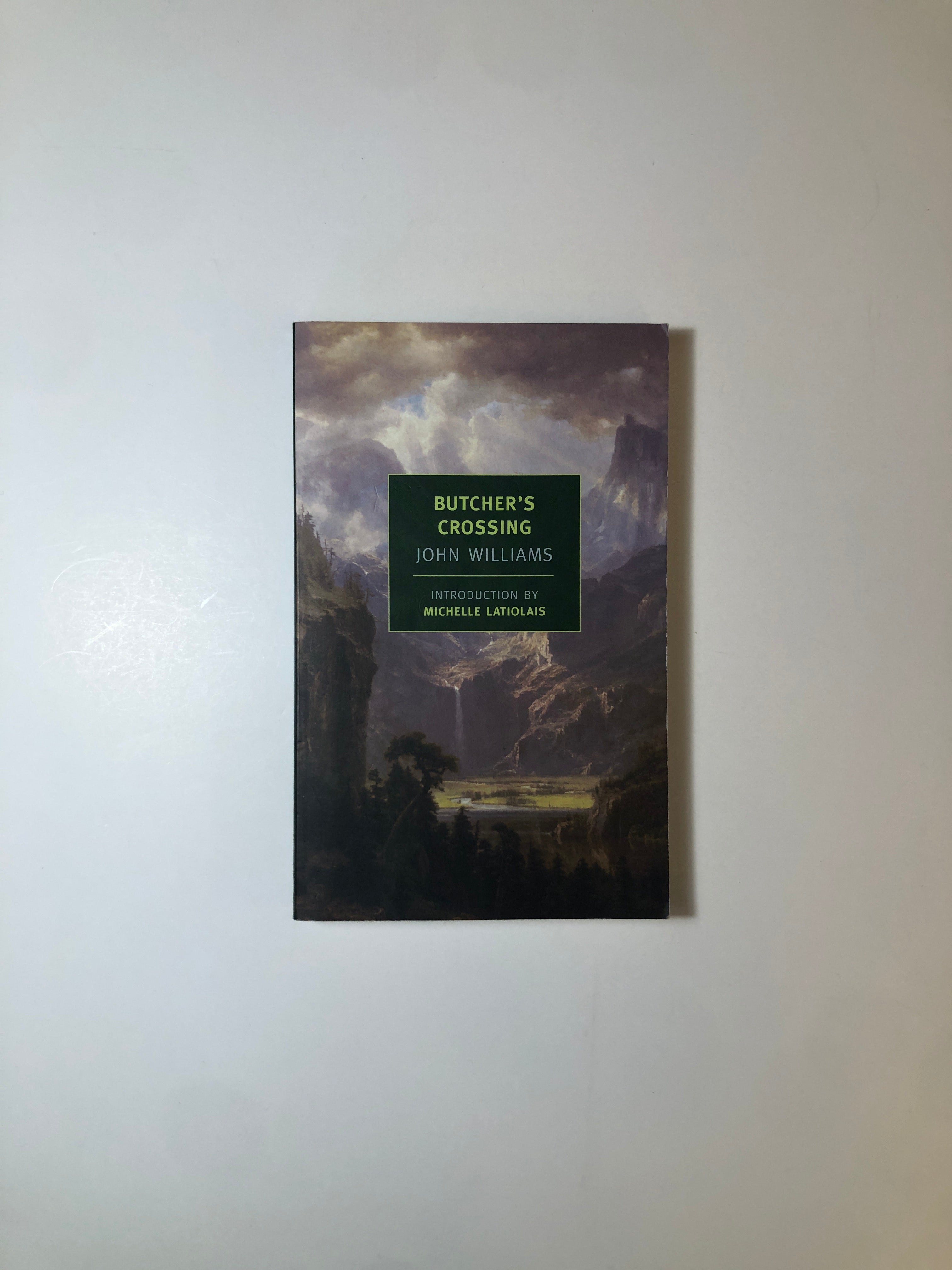 Butcher's Crossing by John Williams - NYRB Classics