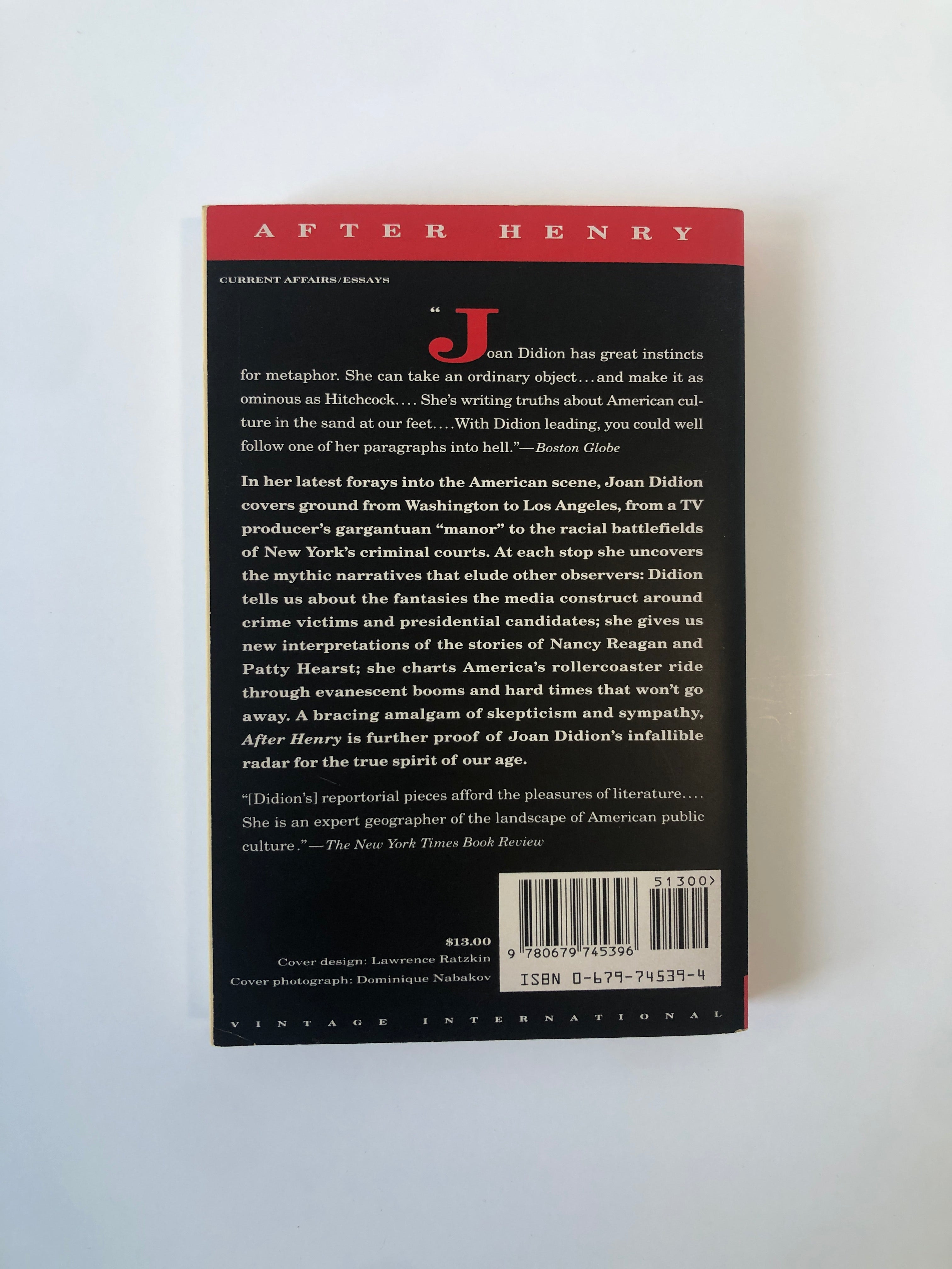 After Henry by Joan Didion