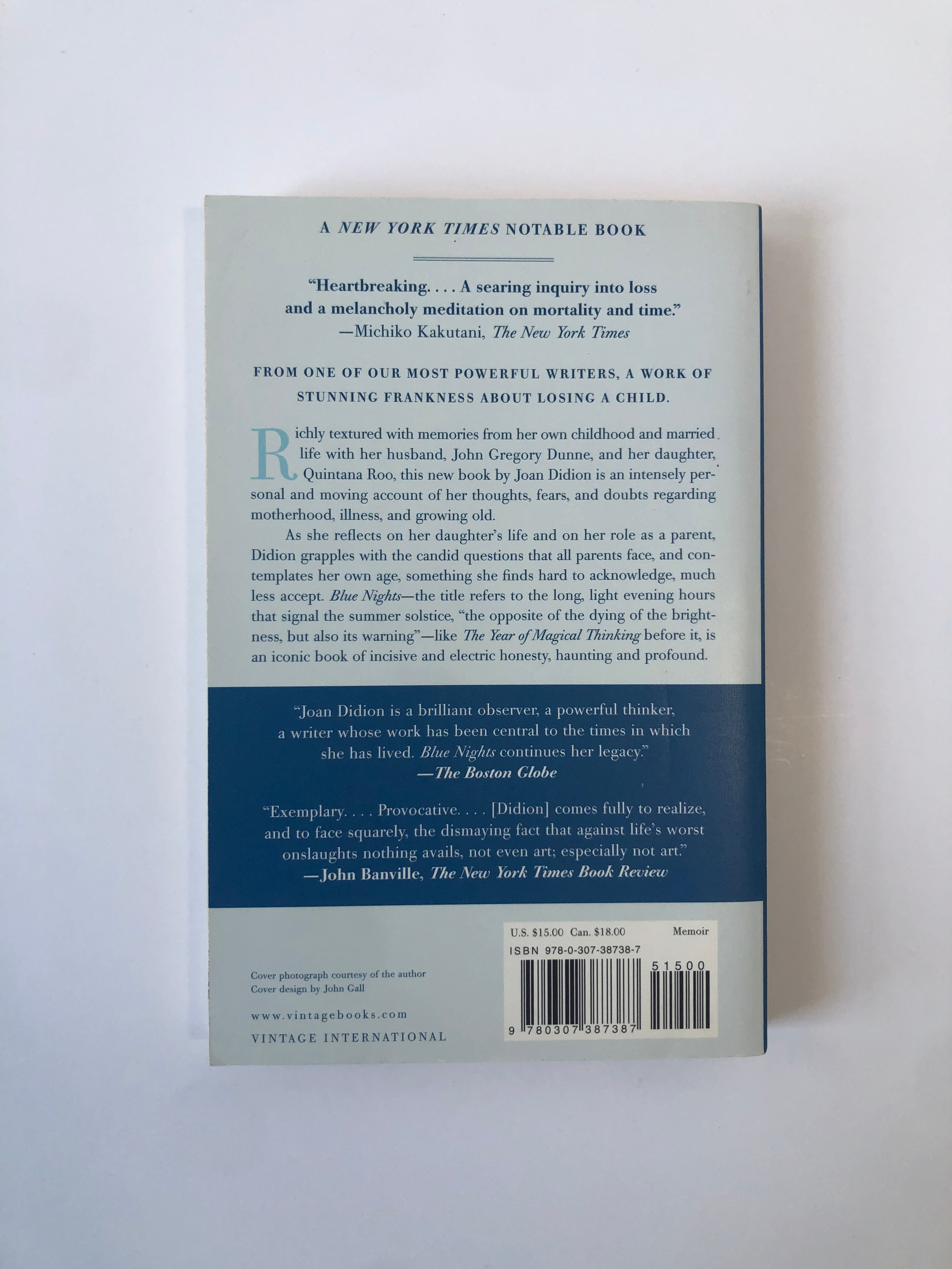 Blue Nights by Joan Didion