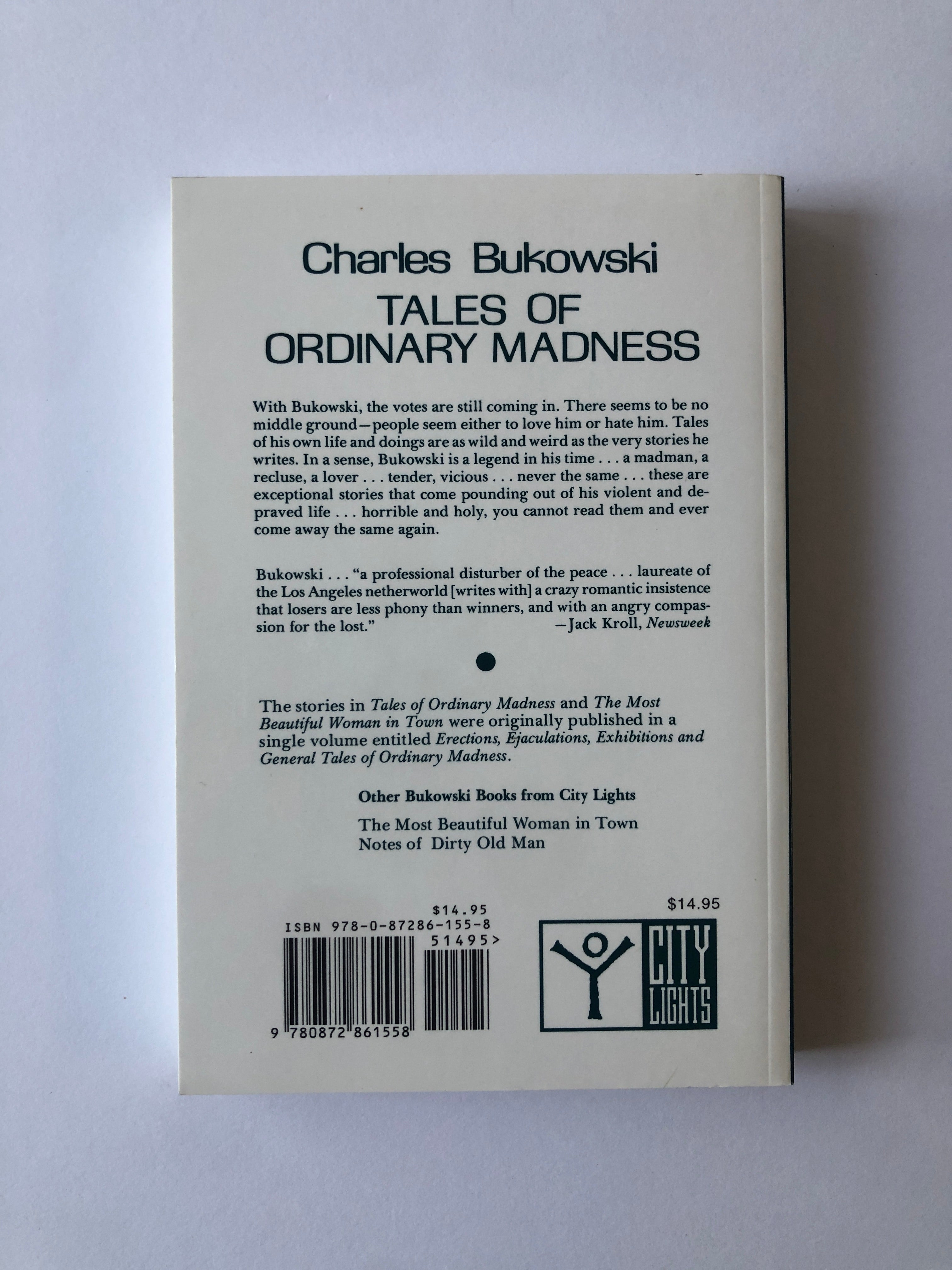 Tales of Ordinary Madness by Charles Bukowski