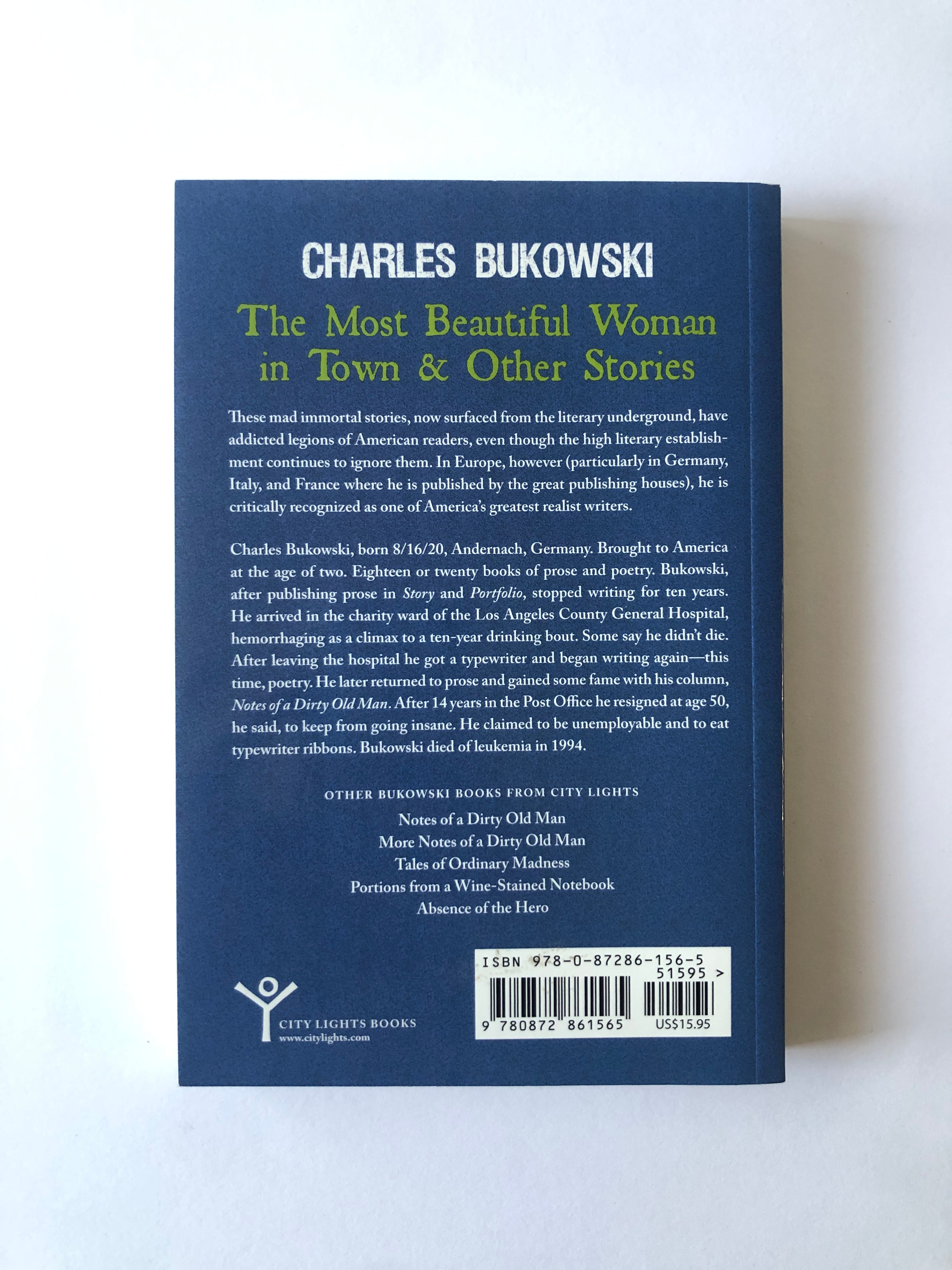 The Most Beautiful Woman in Town & Other Stories by Charles Bukowski