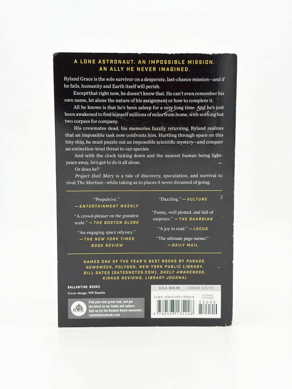 Project Hail Mary by Andy Weir