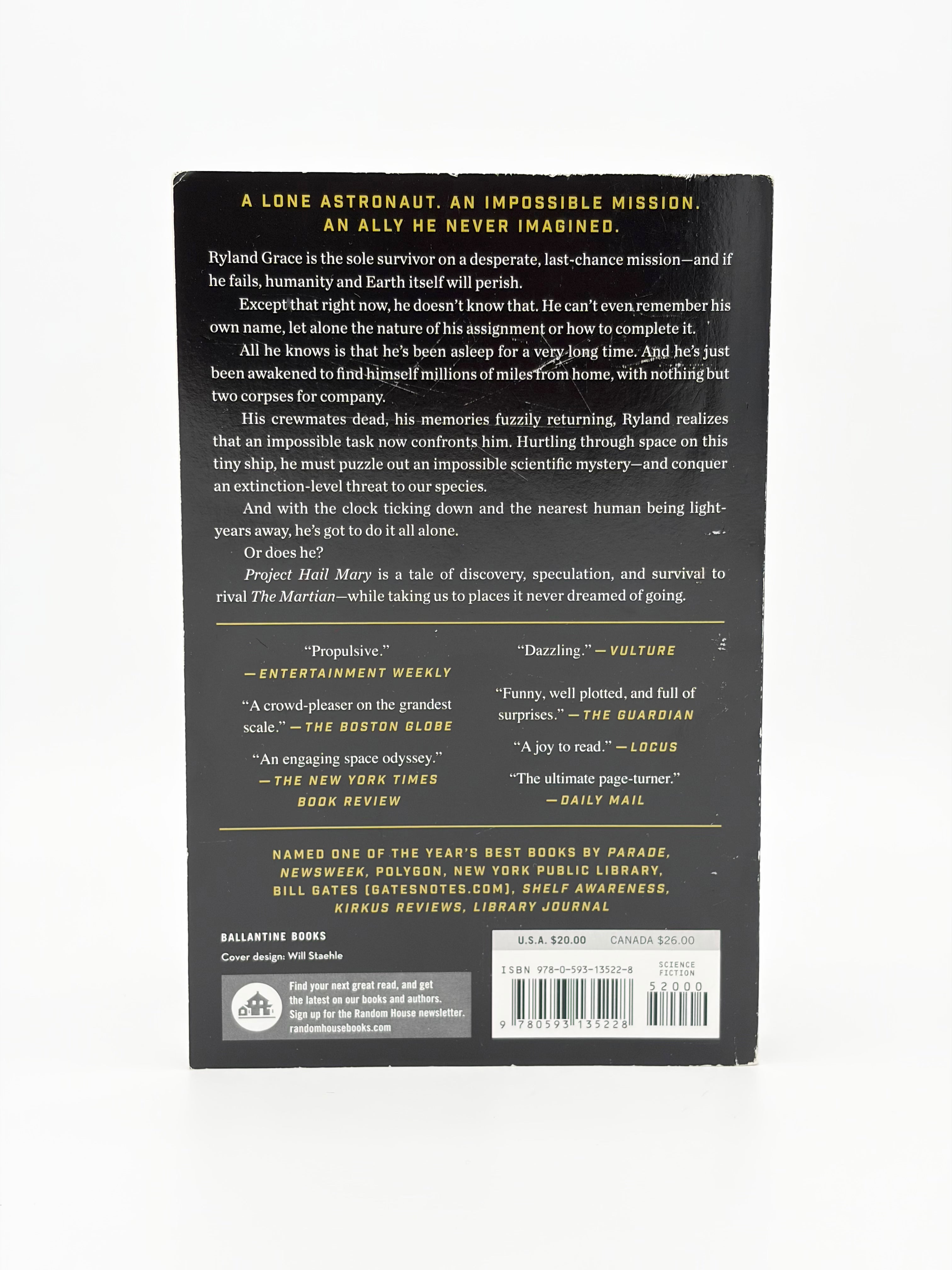 Project Hail Mary by Andy Weir