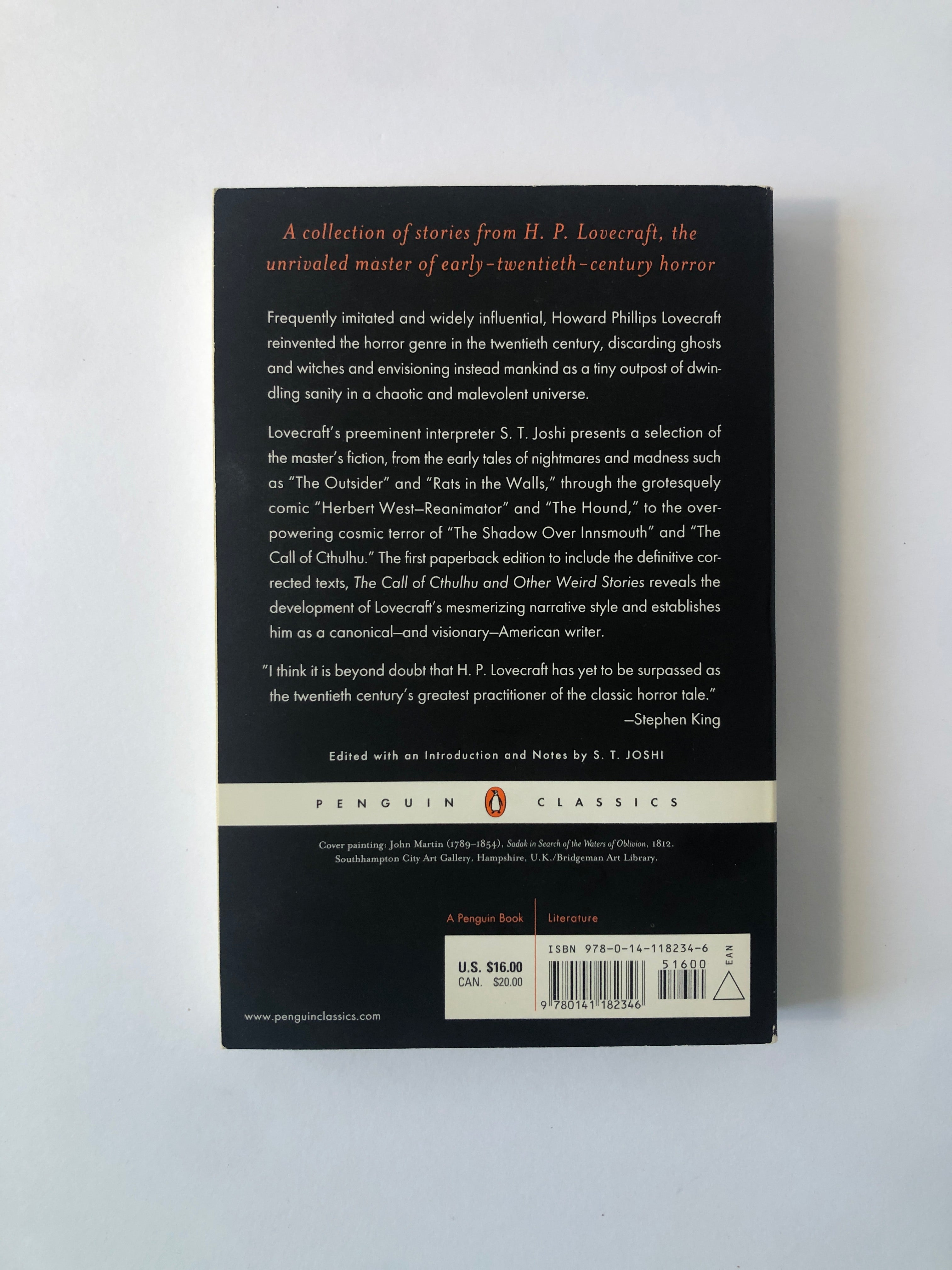 The Call of Cthulhu and Other Weird Stories by H.P. Lovecraft