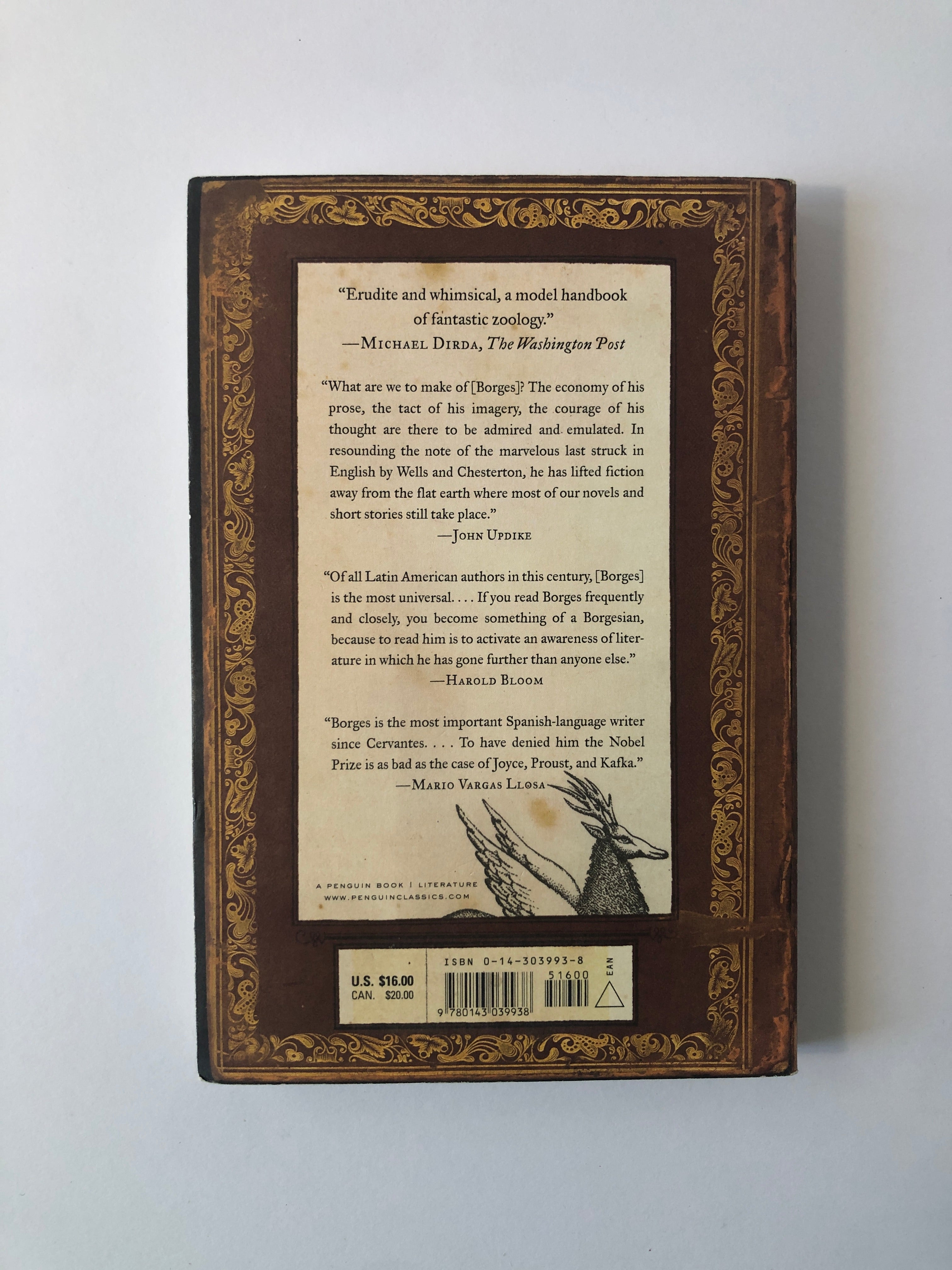 The Book of Imaginary Beings by Jorge Luis Borges - Penguin Classics Deluxe Edition