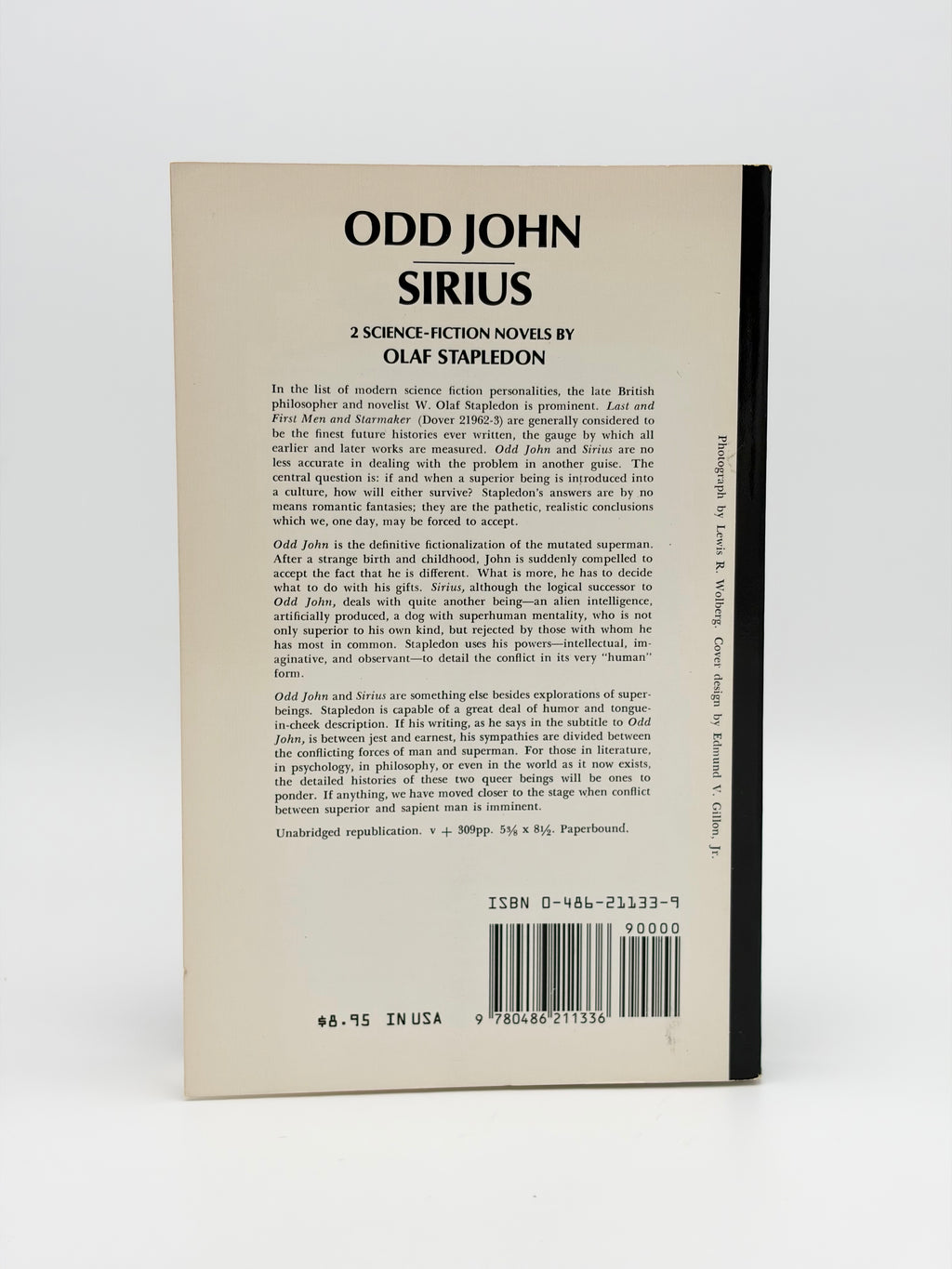 Odd John + Sirius by Olaf Stapledon
