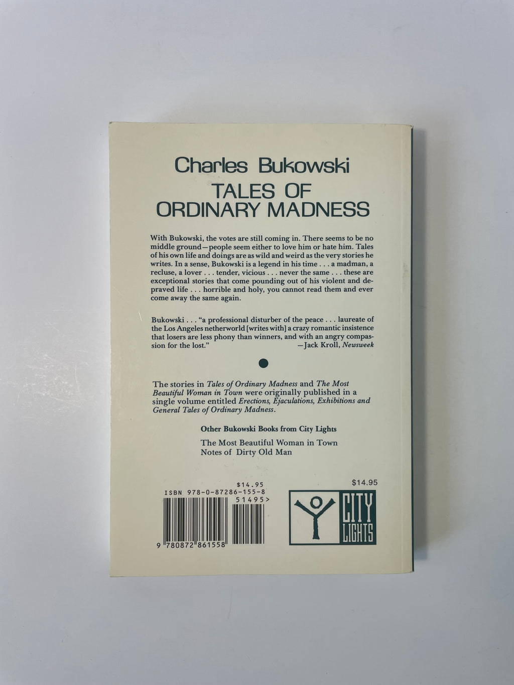Tales of Ordinary Madness by Charles Bukowski