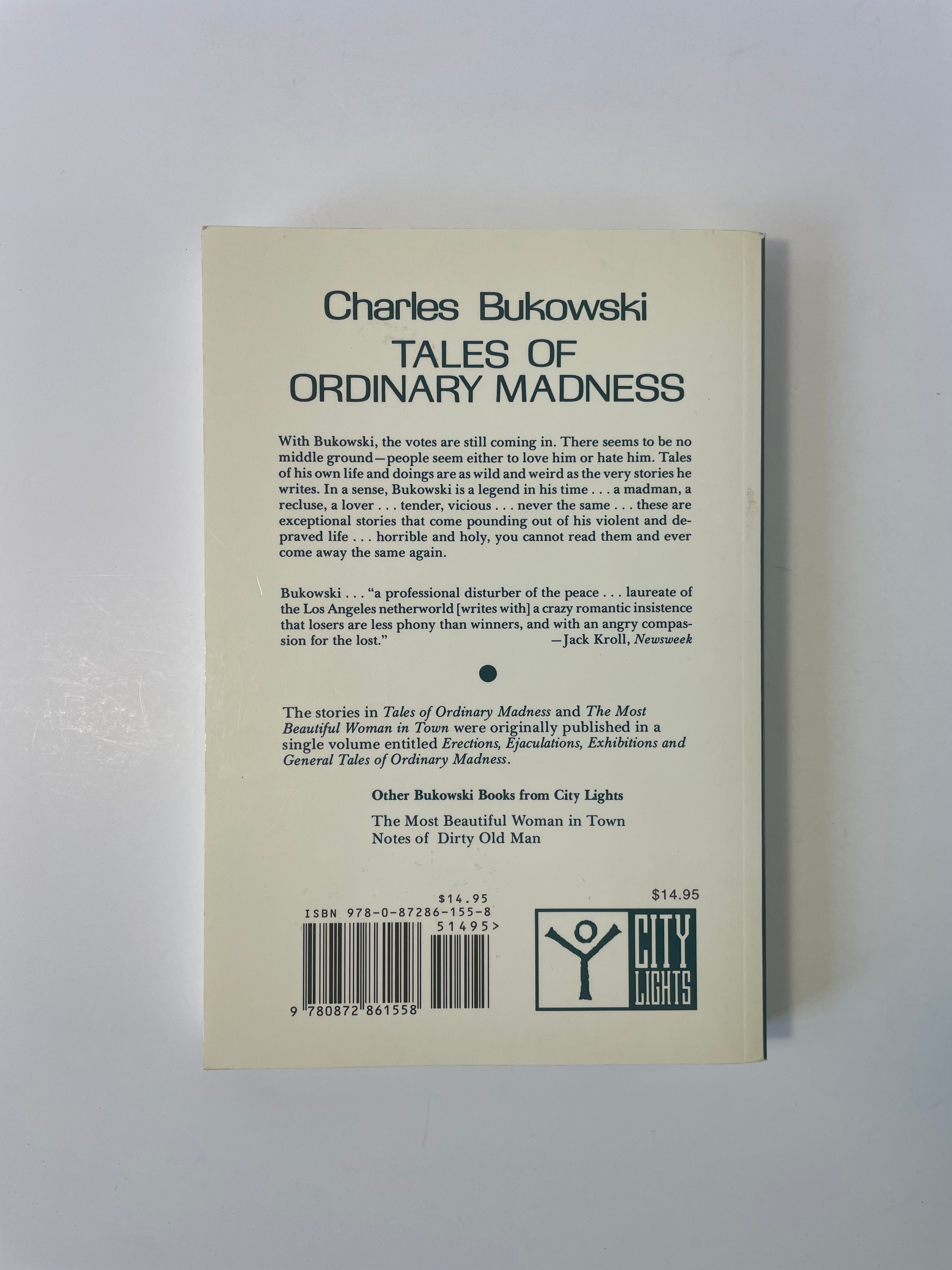 Tales of Ordinary Madness by Charles Bukowski
