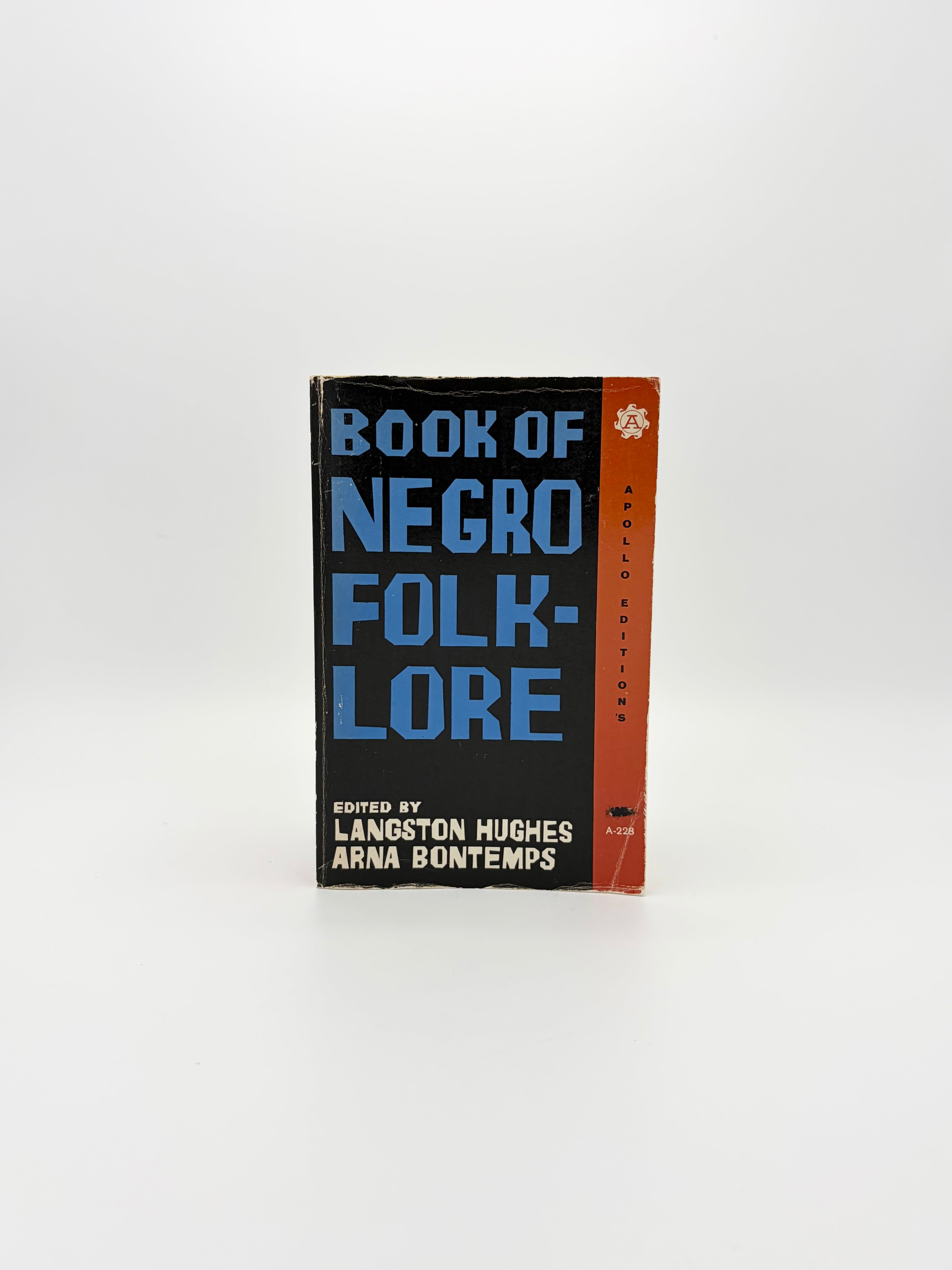 Book of Negro Folklore edited by Langston Hughes & Arna Bontemps