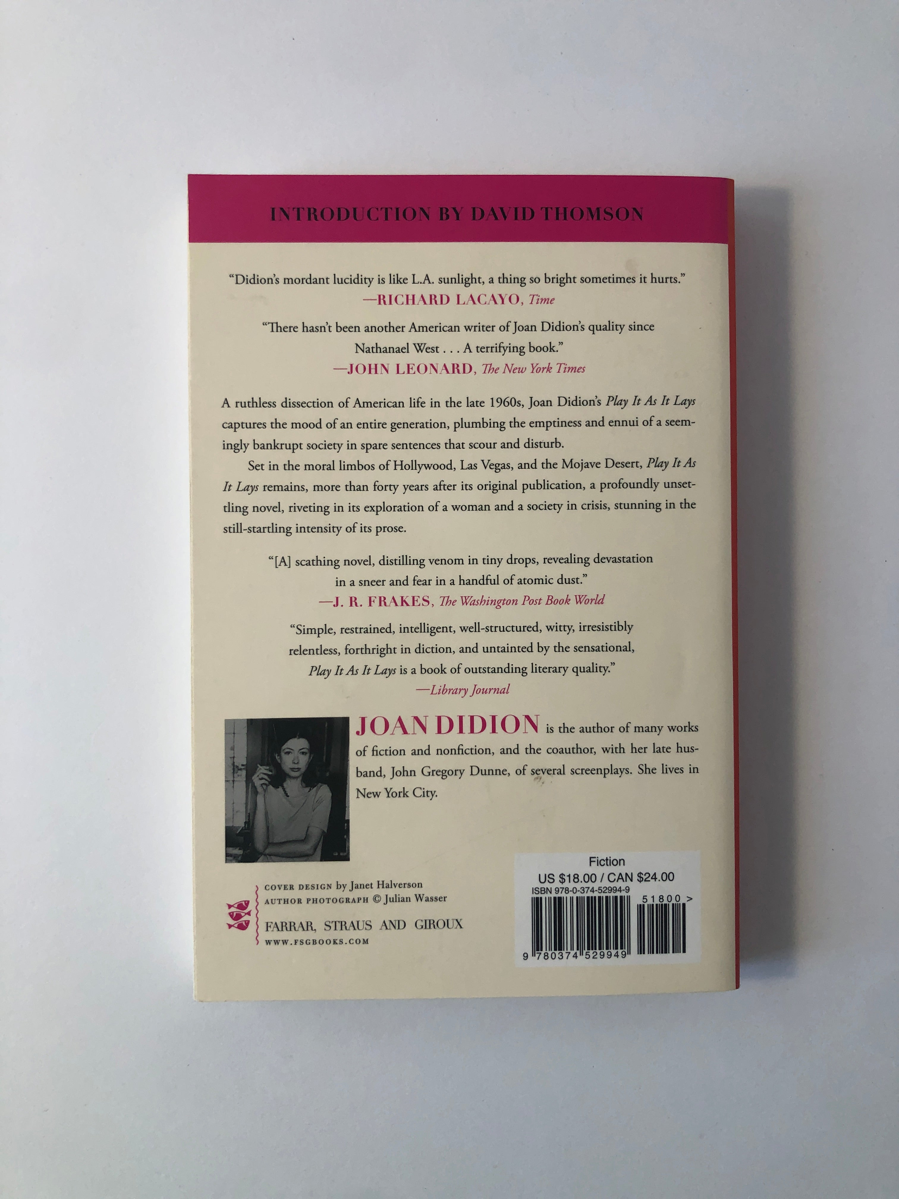 Play It as It Lays by Joan Didion