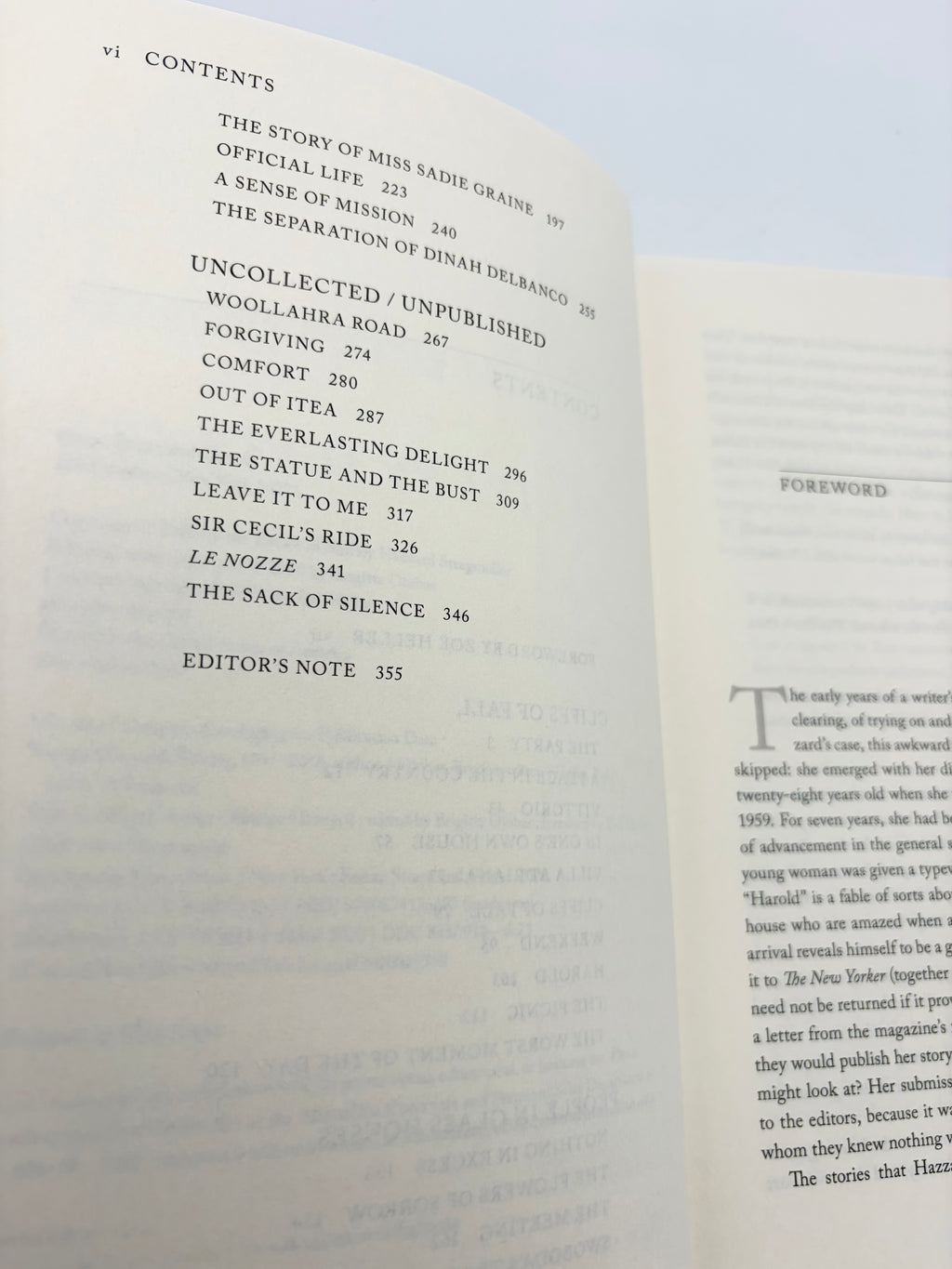 Shirley Hazzard - Collected Stories edited by Briggita Olubas