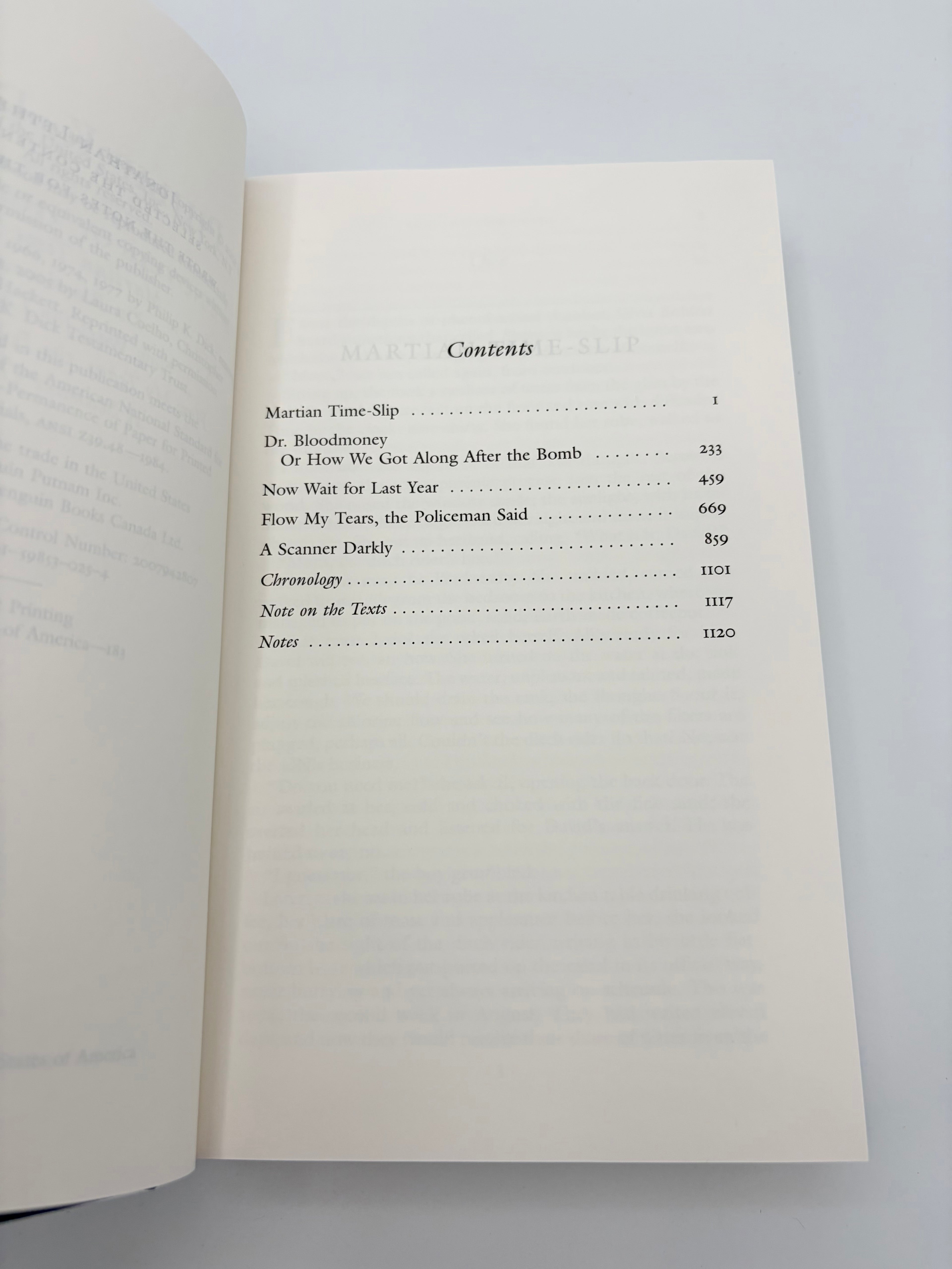 Philip K. Dick - Library of America: Four Novels of the 1960s, Five Novels of the 1960s & 70s, and Valis & Later Novels