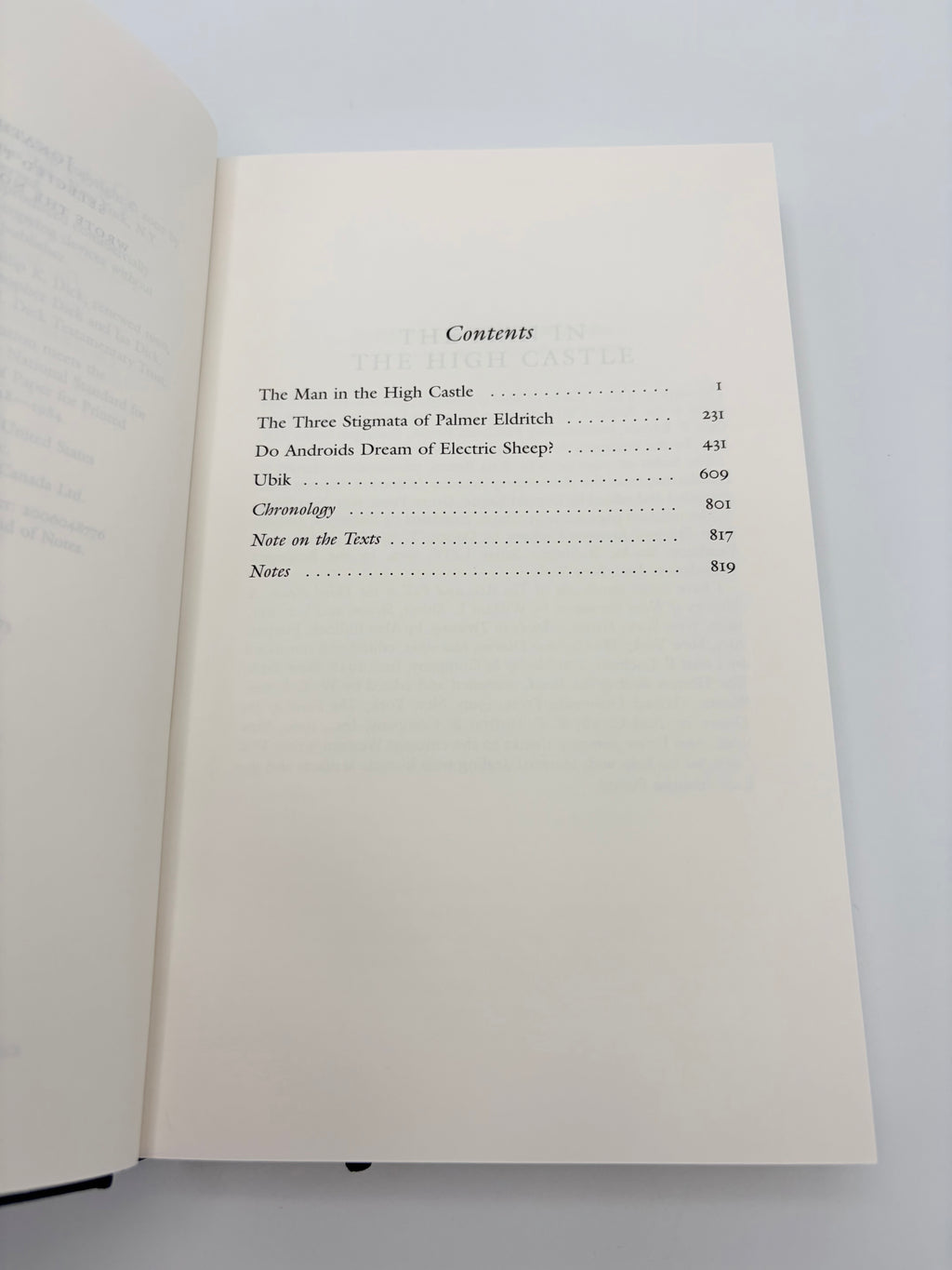 Philip K. Dick - Library of America: Four Novels of the 1960s, Five Novels of the 1960s & 70s, and Valis & Later Novels