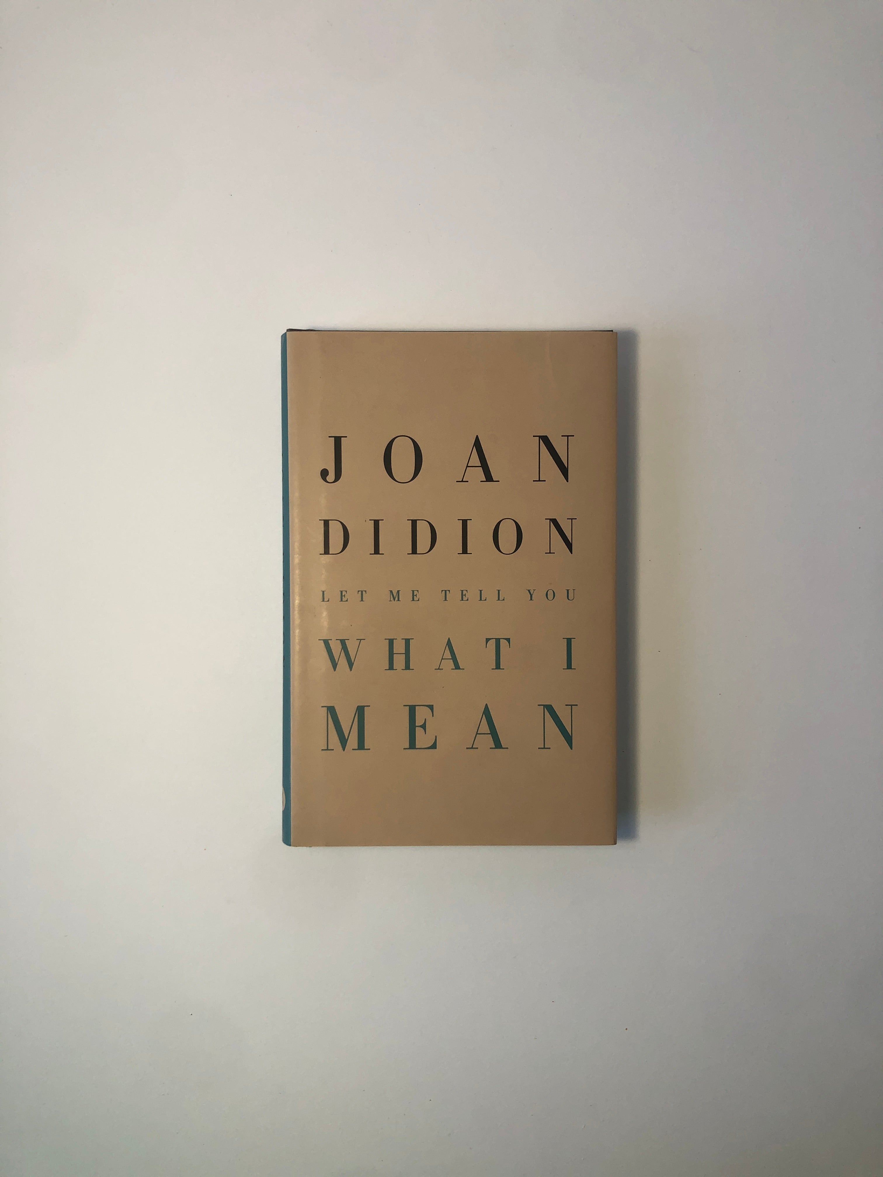 Let Me Tell You What I Mean by Joan Didion