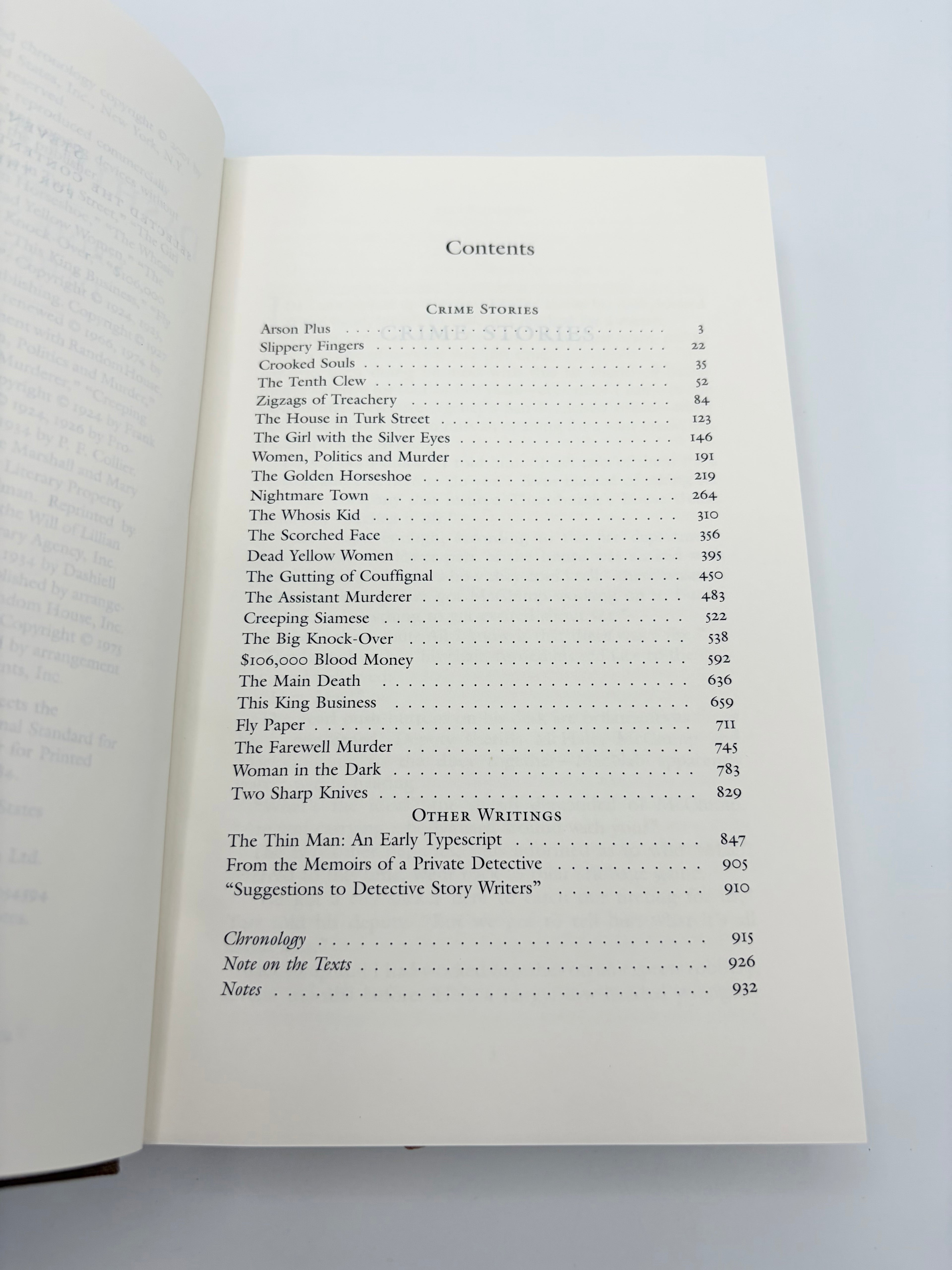 Dashiell Hammett - Library of America: Complete Novels & Crime Stories and Other Writings