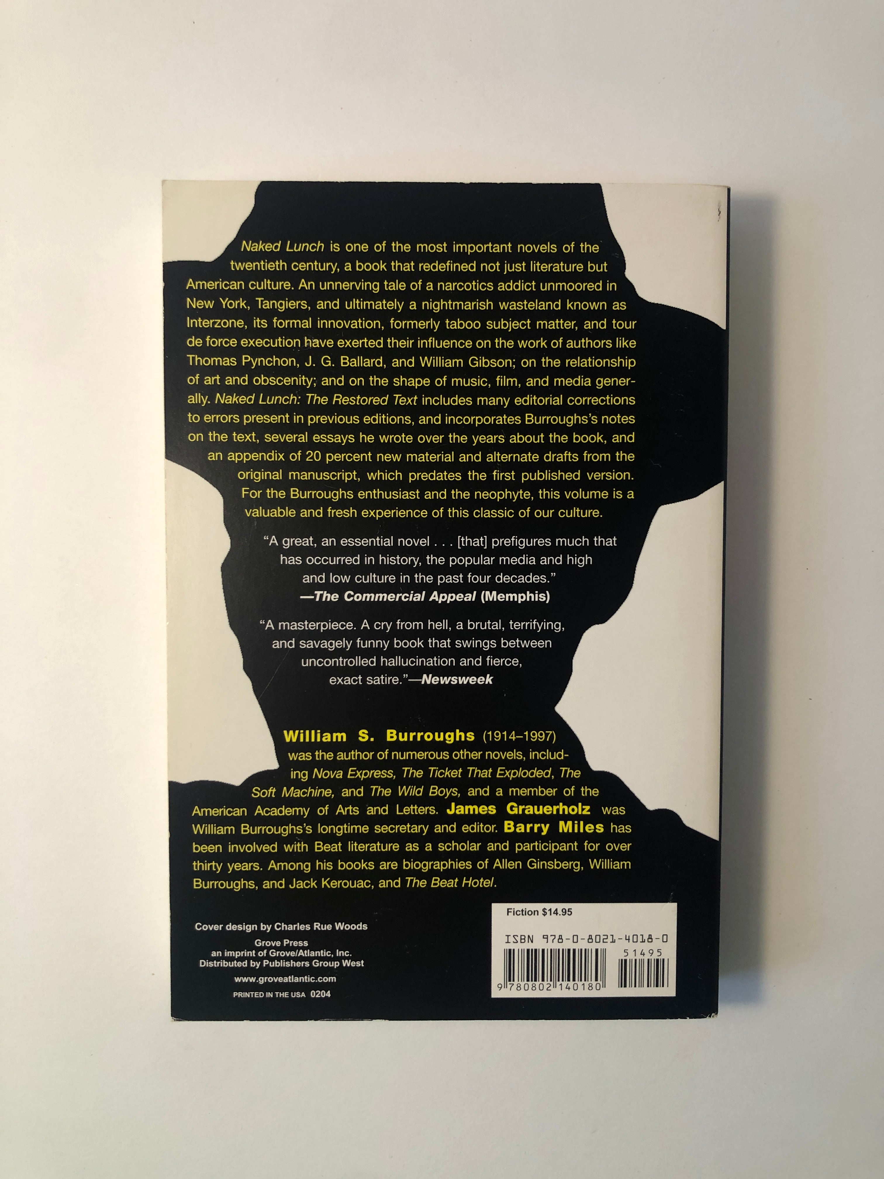 Naked Lunch by William S. Burroughs - The Restored Text