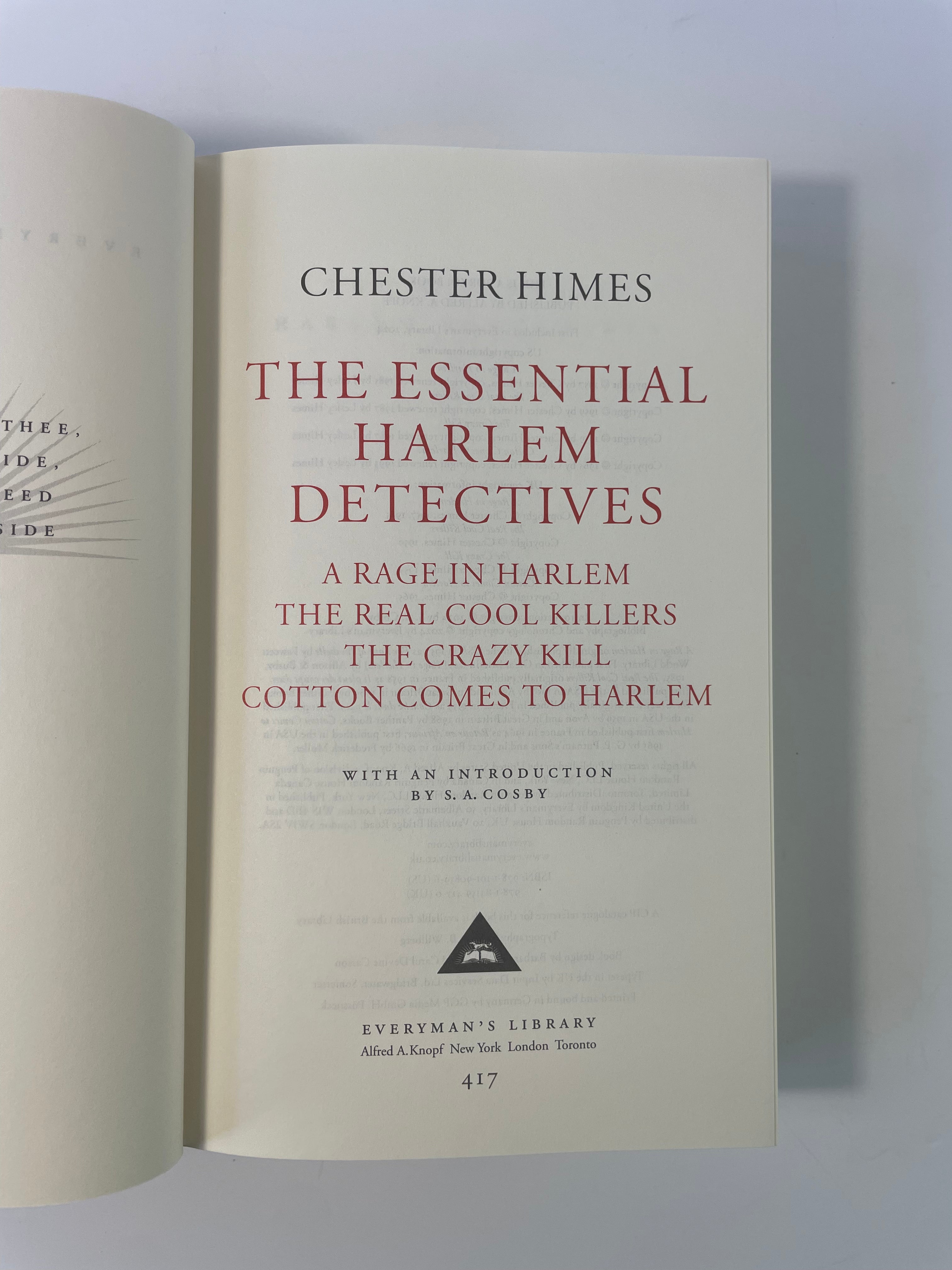 The Essential Harlem Detectives by Chester Himes