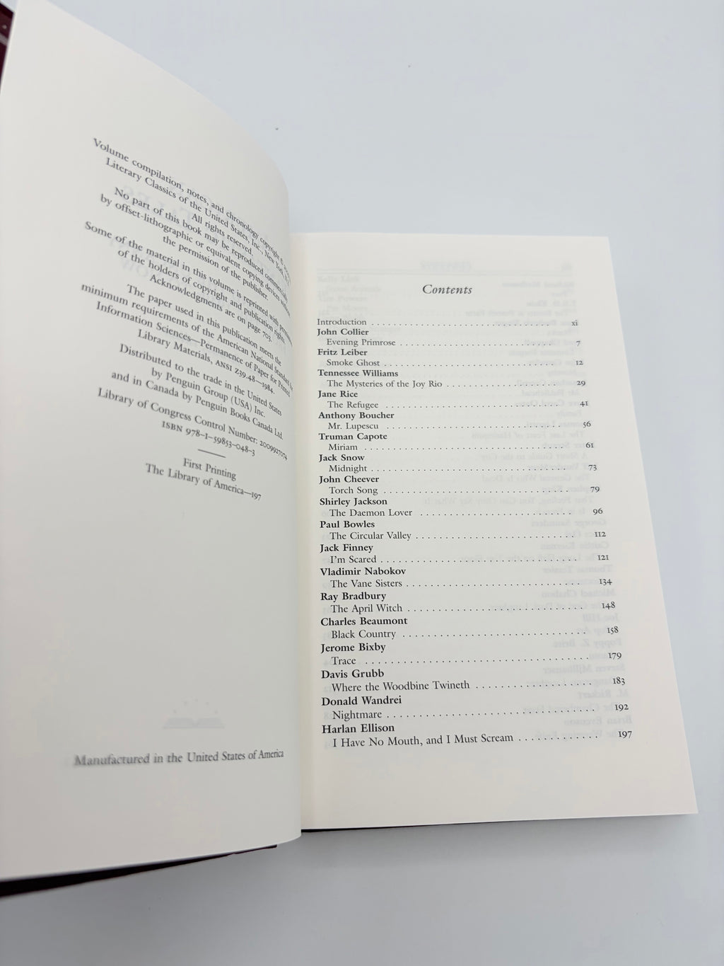 American Fantastic Tales - Library of America: Terror and the Uncanny from Poe to the Pulps and 1940s to Now