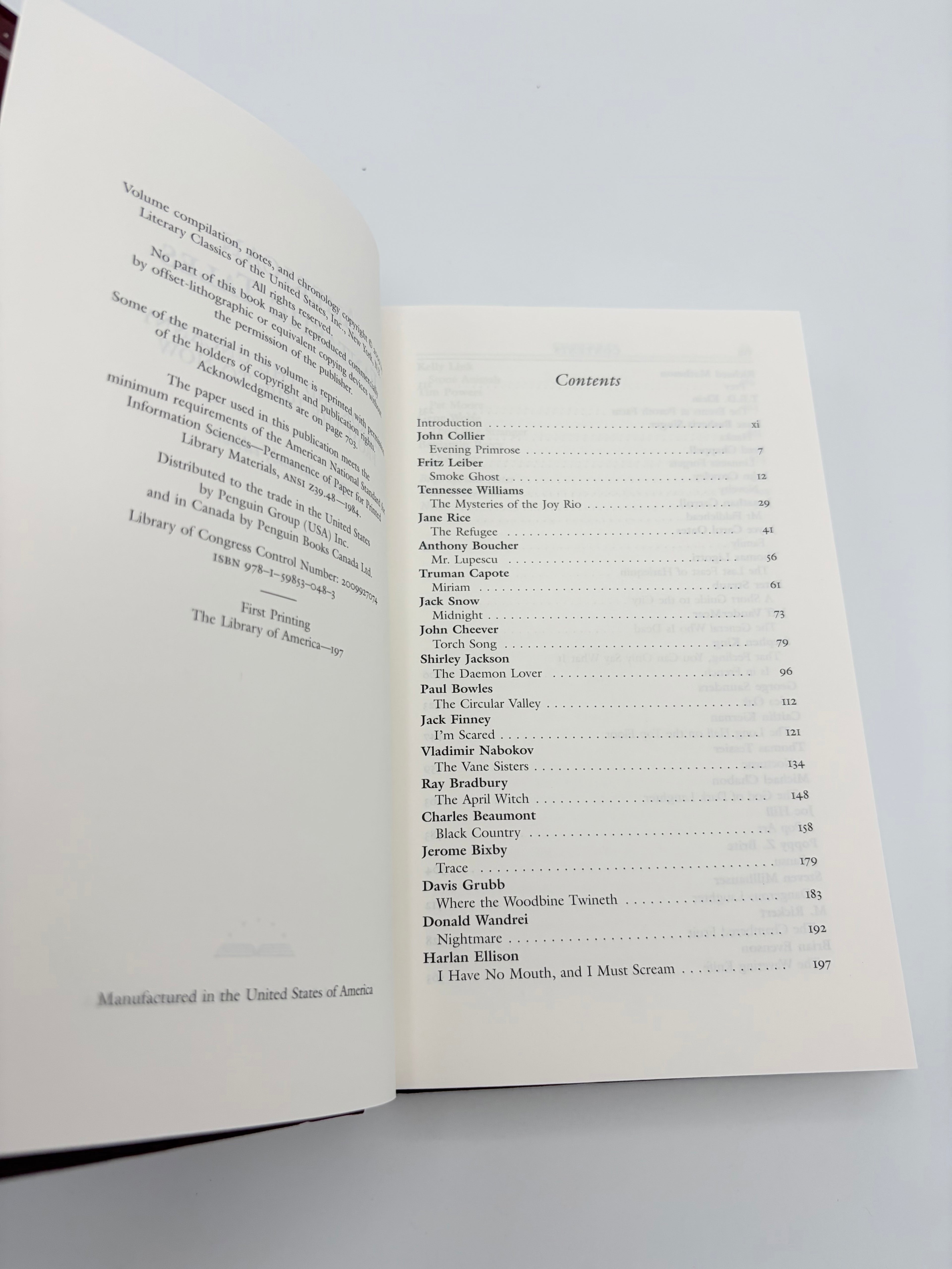 American Fantastic Tales - Library of America: Terror and the Uncanny from Poe to the Pulps and 1940s to Now