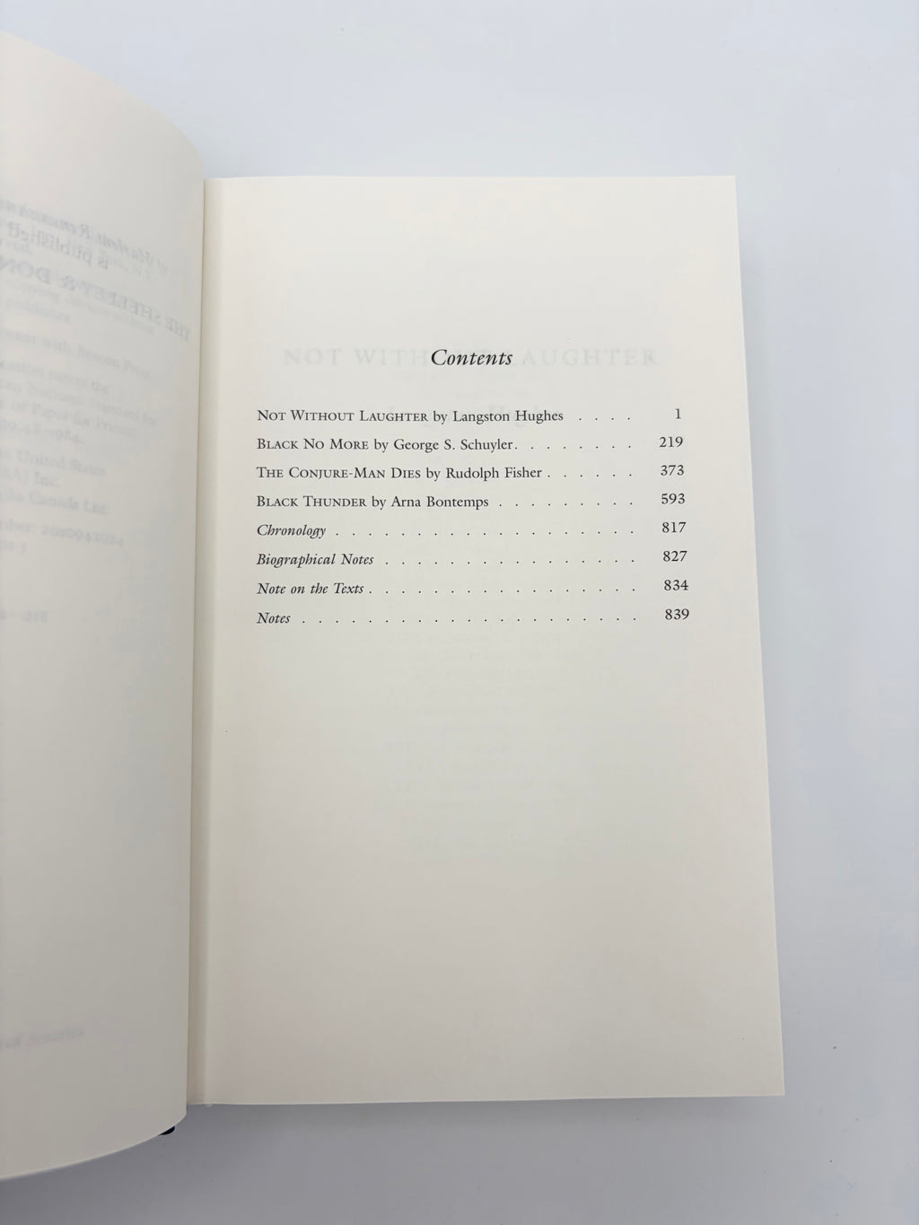 Harlem Renaissance - Library of America: Five Novels of the 1920s and Four Novels of the 1930s