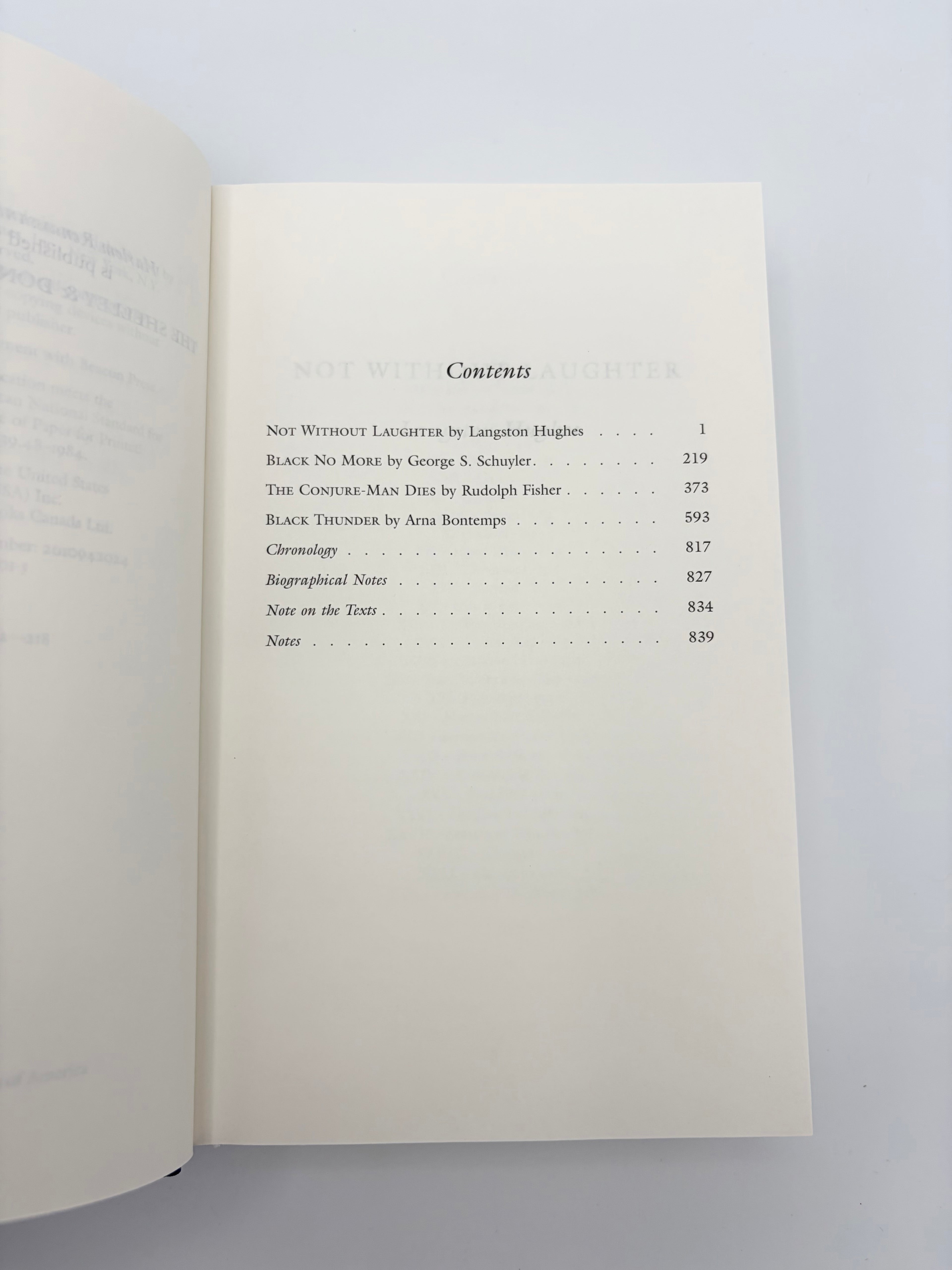 Harlem Renaissance - Library of America: Five Novels of the 1920s and Four Novels of the 1930s
