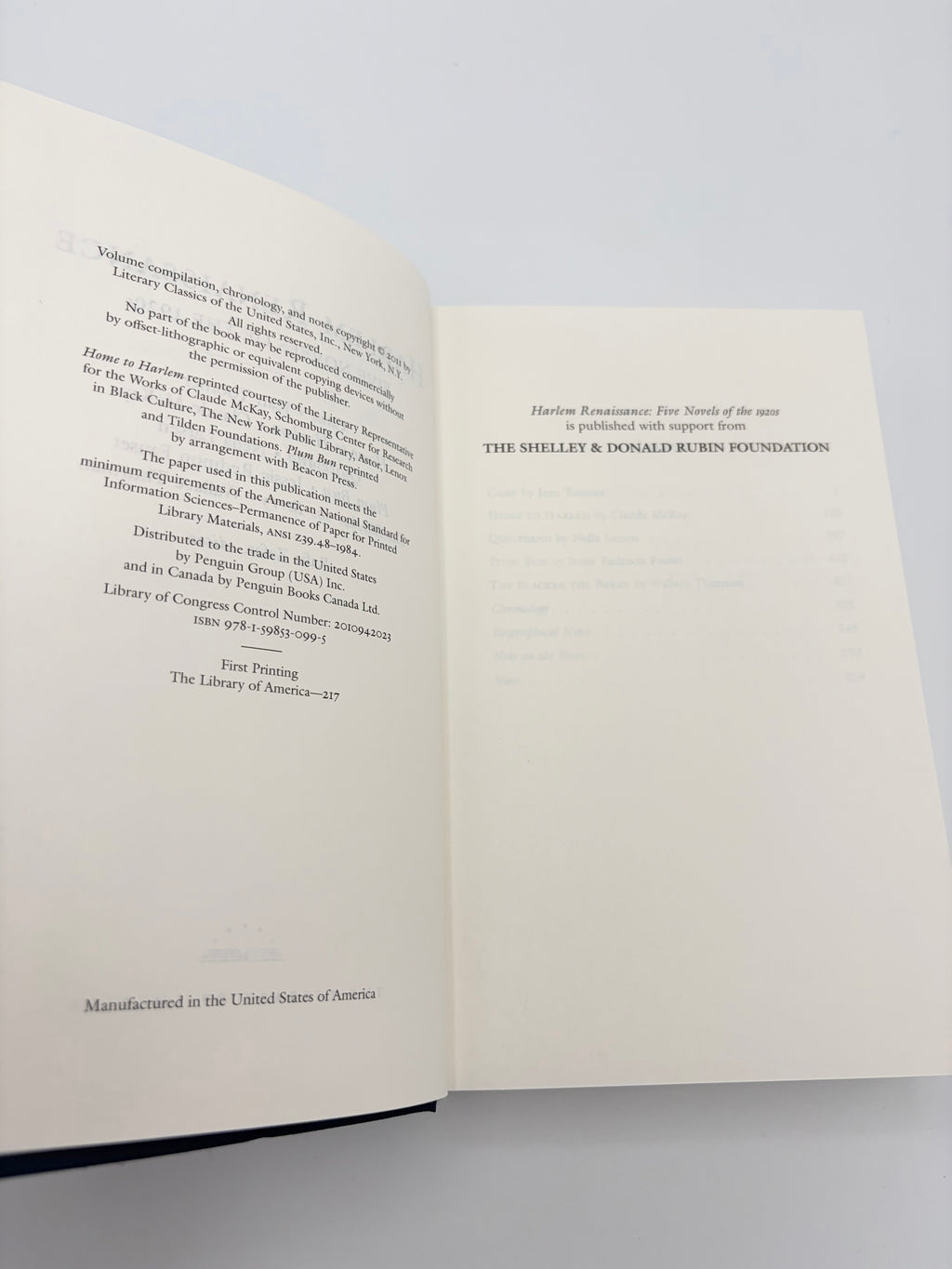 Harlem Renaissance - Library of America: Five Novels of the 1920s and Four Novels of the 1930s