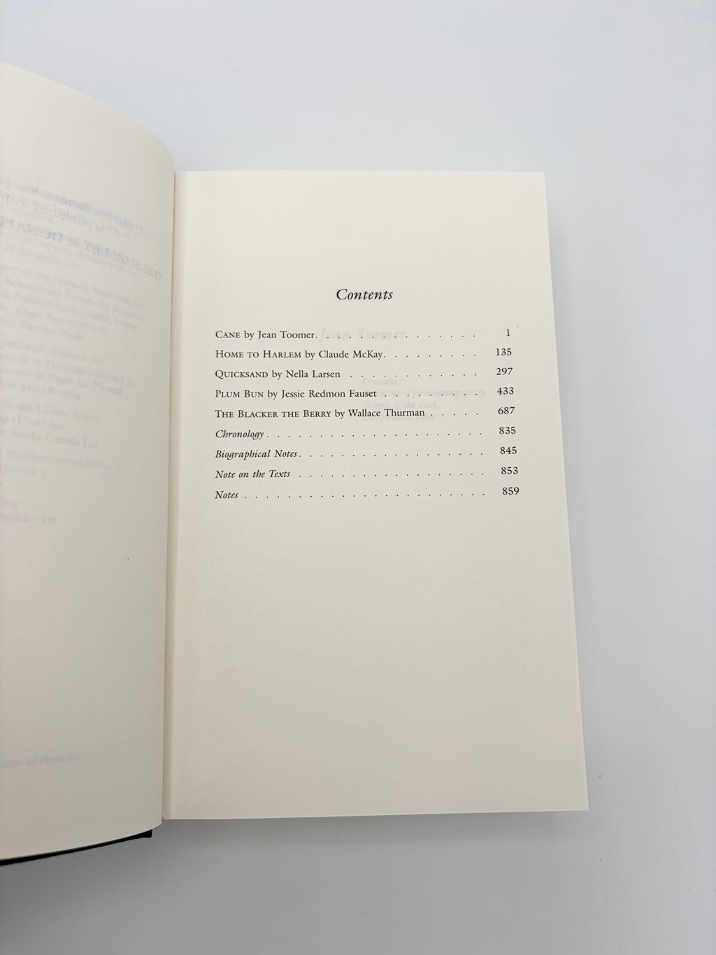 Harlem Renaissance - Library of America: Five Novels of the 1920s and Four Novels of the 1930s