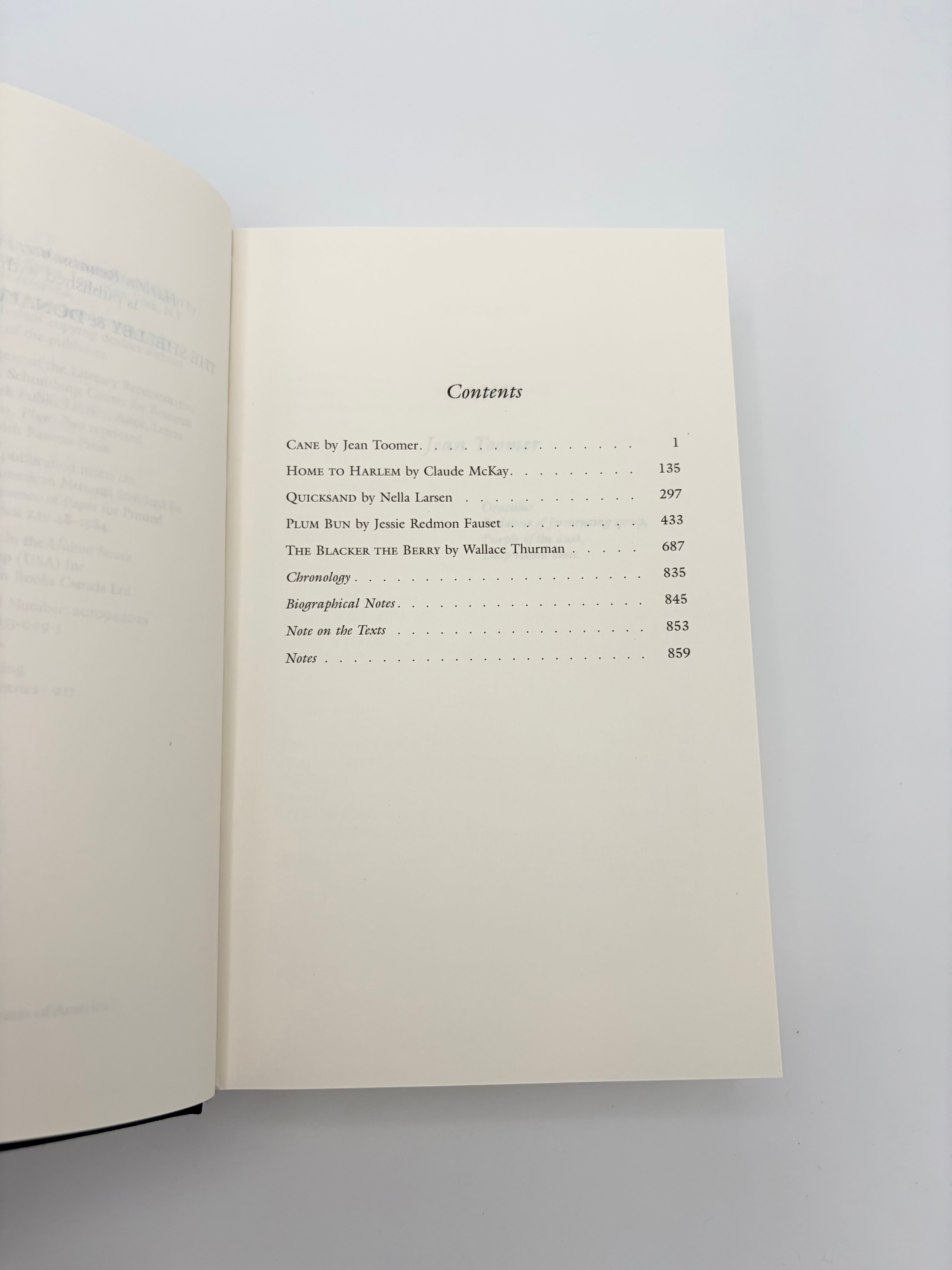 Harlem Renaissance - Library of America: Five Novels of the 1920s and Four Novels of the 1930s