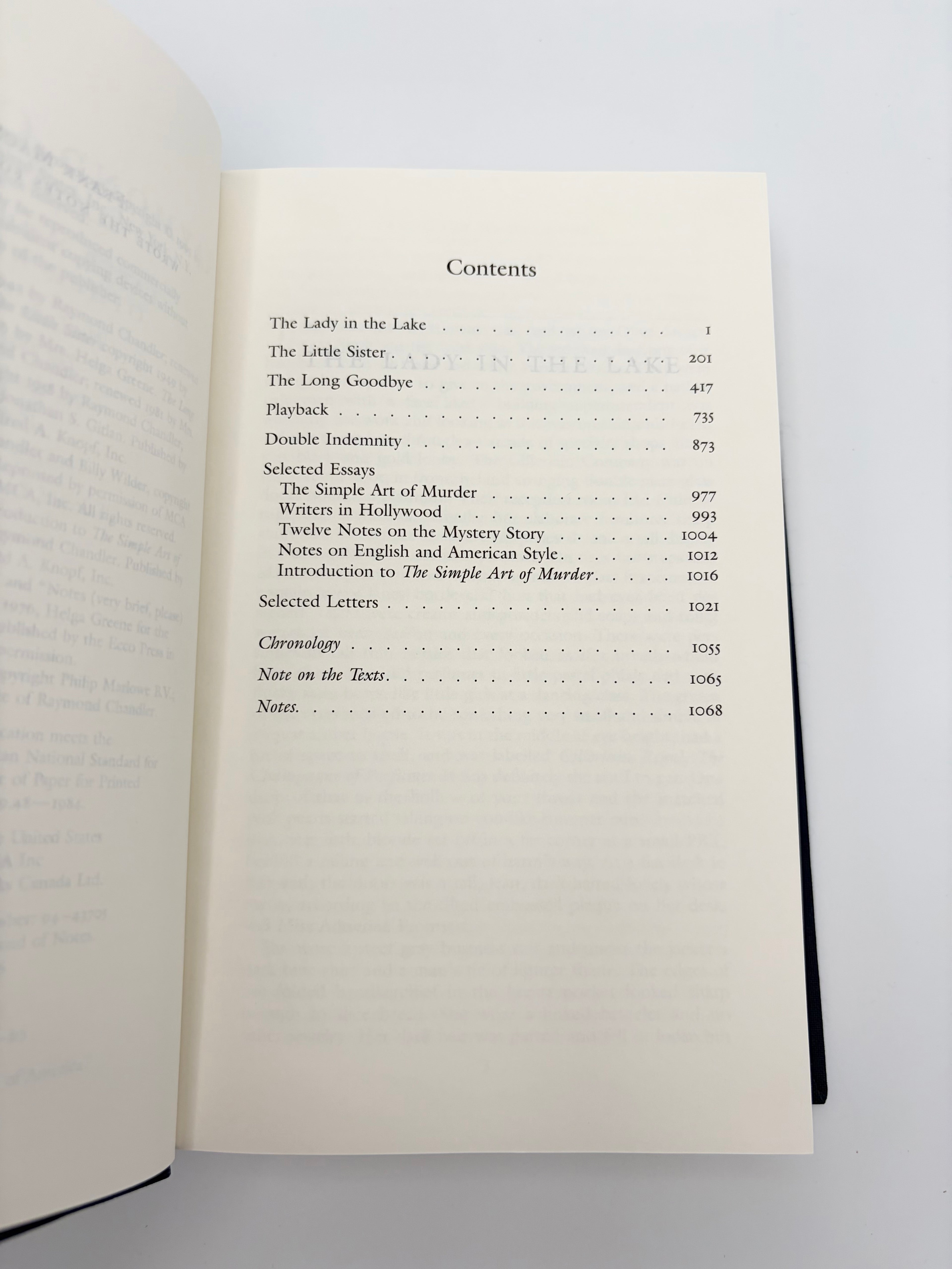 Raymond Chandler - Library of America: Stories and Early Novels & Later Novels and Other Writings