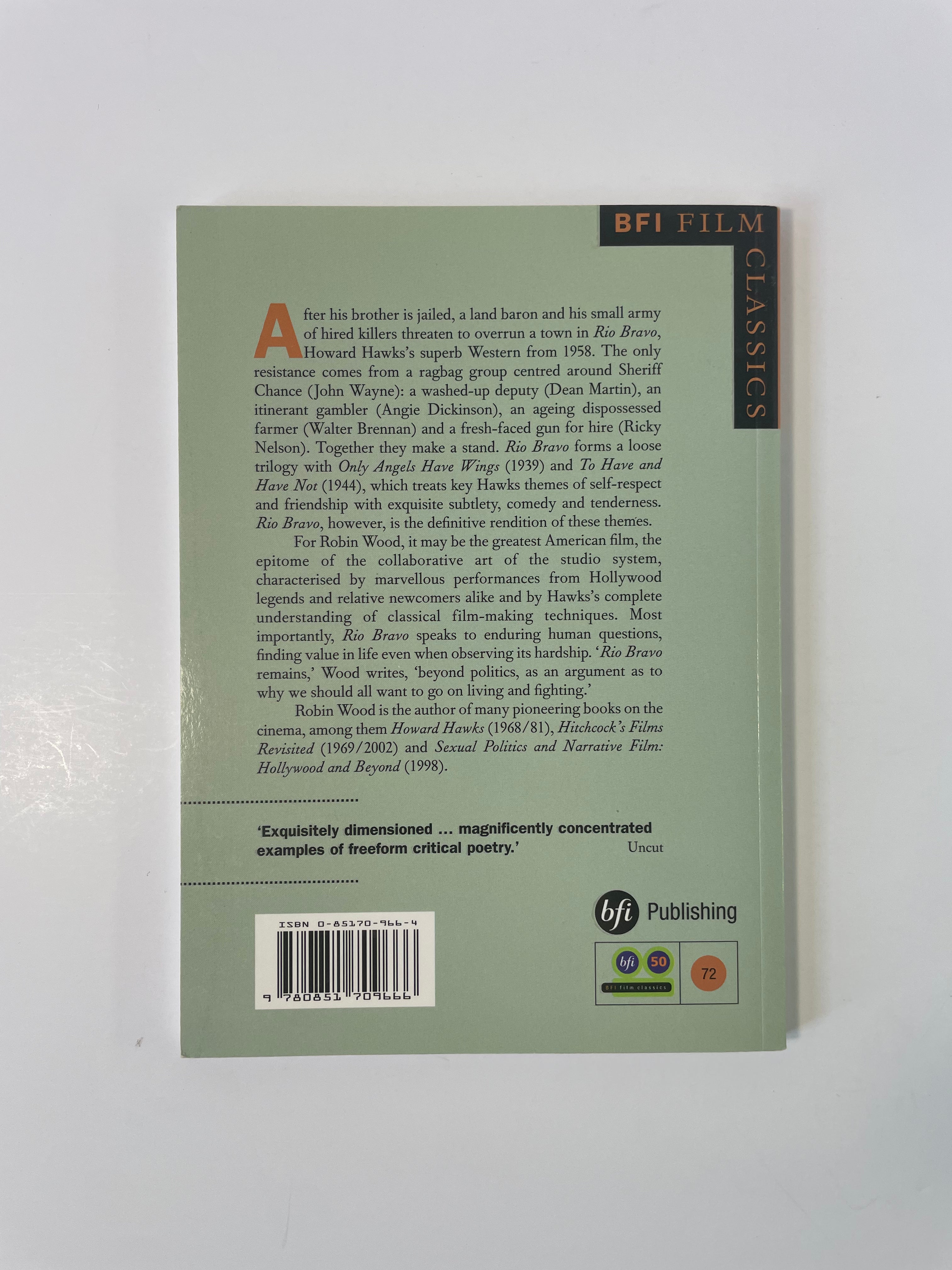 Rio Bravo by Robin Wood - BFI Film Classics