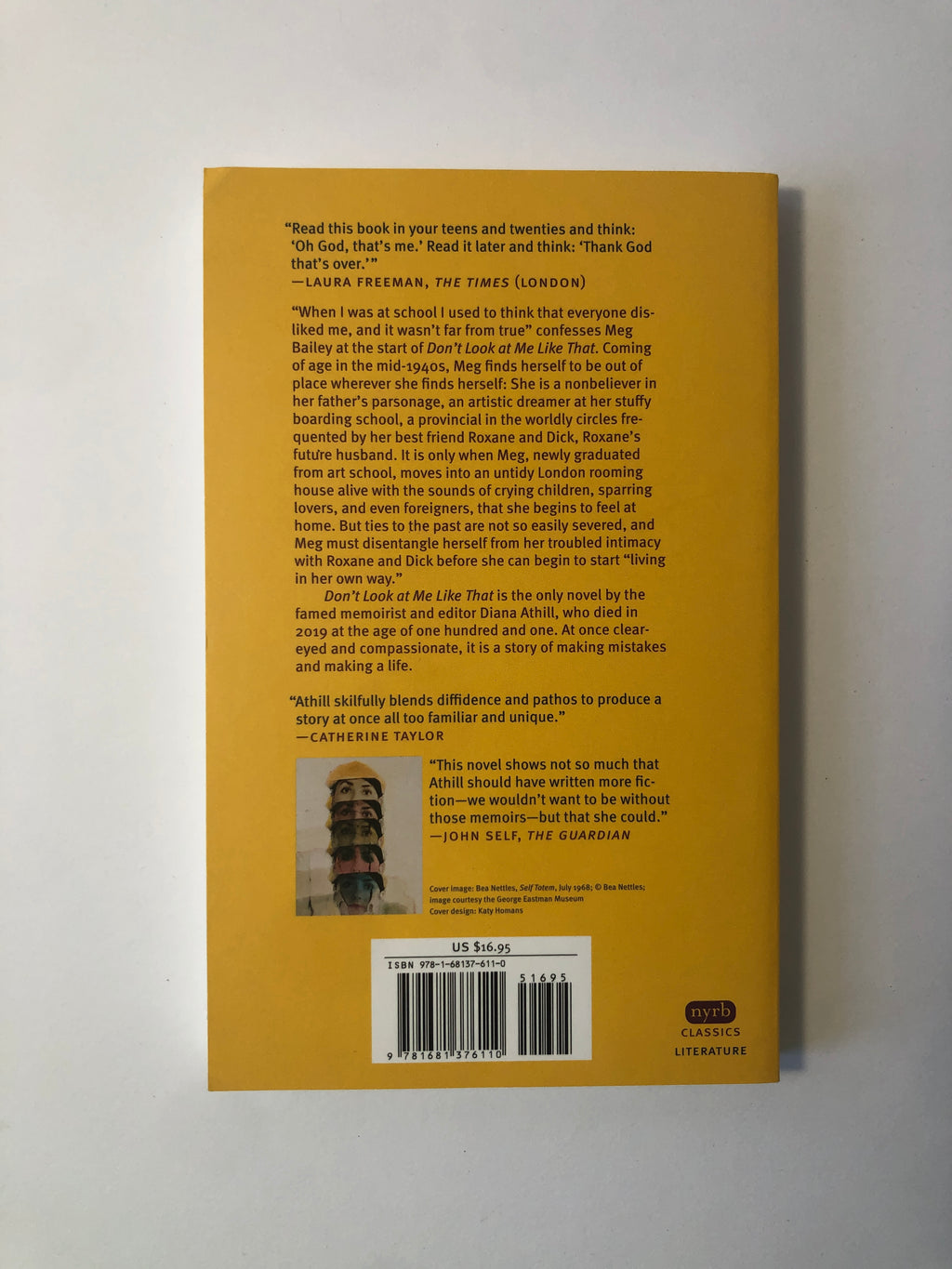 Don't Look at Me Like That by Diana Athill - NYRB Classics