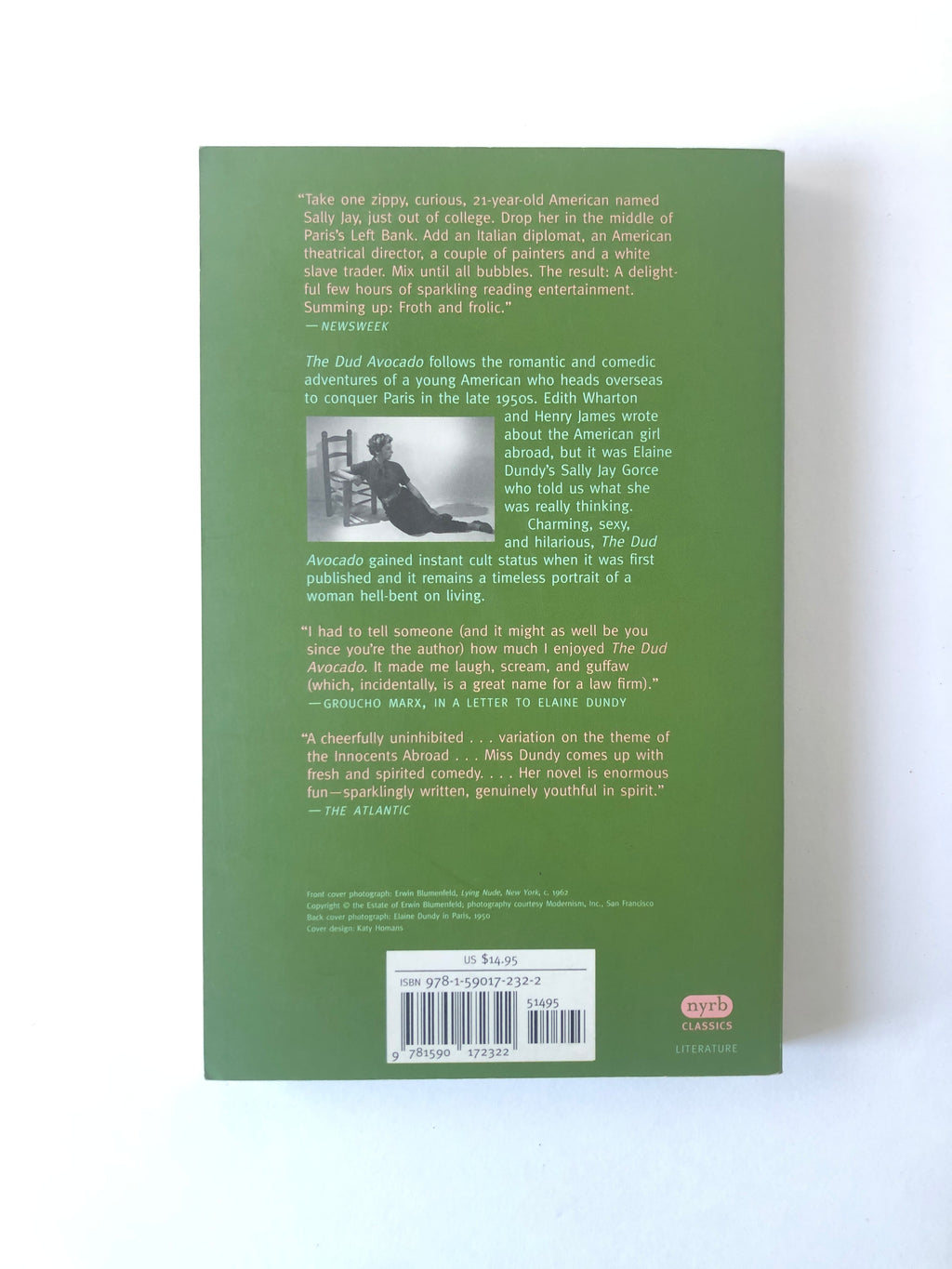 The Dud Avocado by Elaine Dundy - NYRB Classics