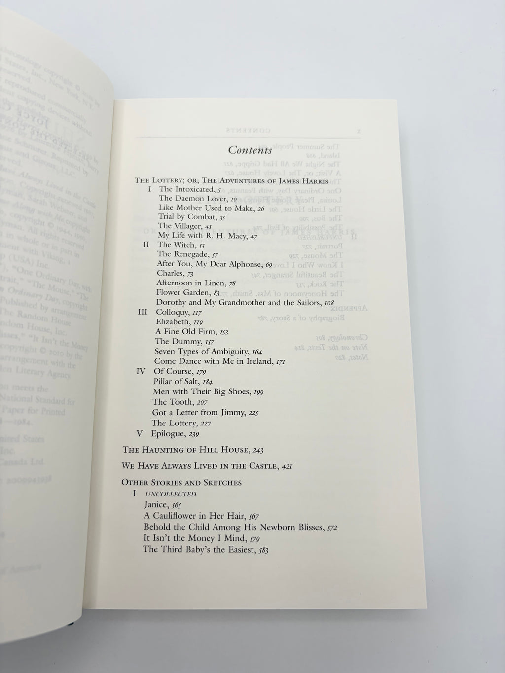 Library of America - Shirley Jackson: Novels and Stories