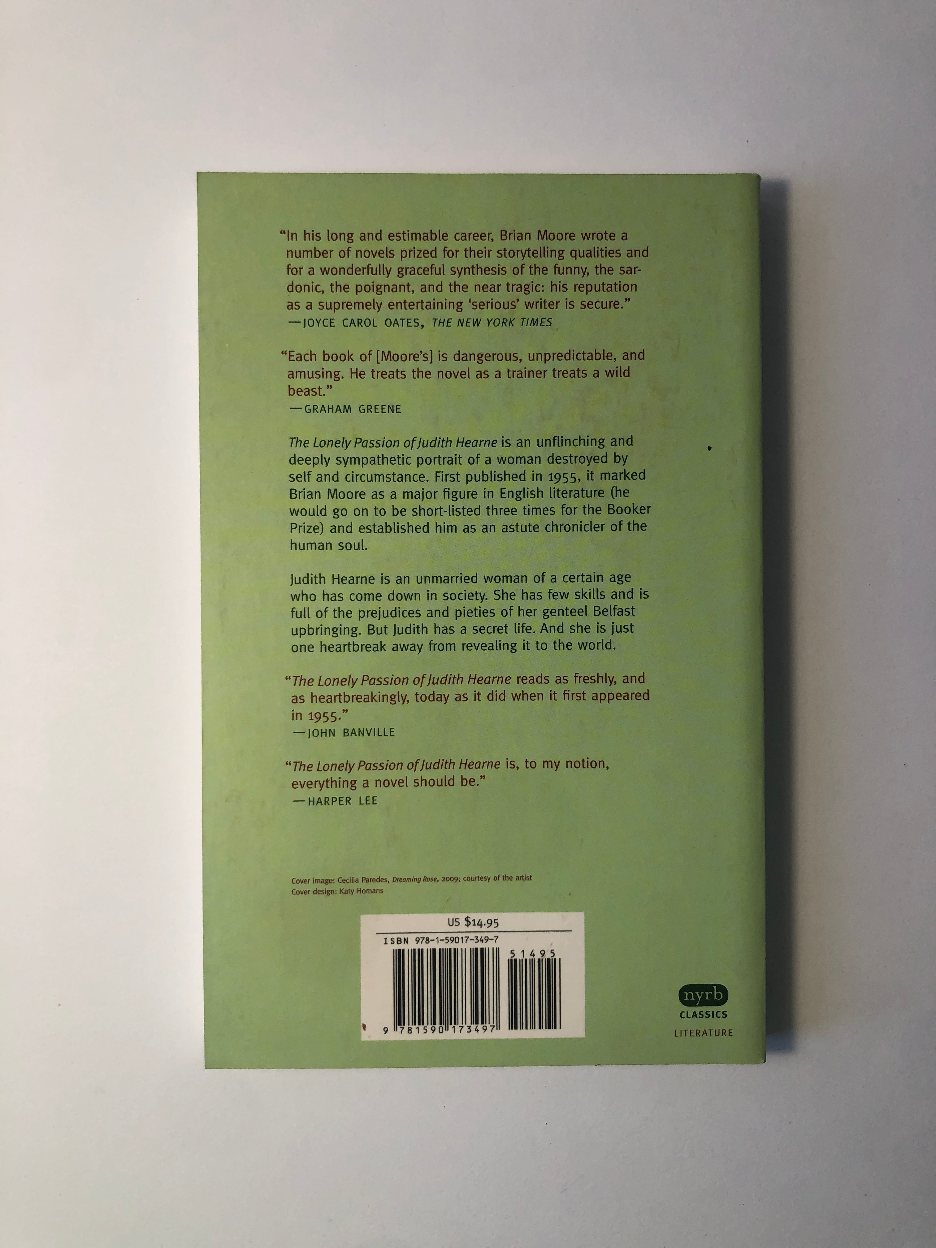 The Lonely Passion of Judith Hearne by Brian Moore - NYRB Classics