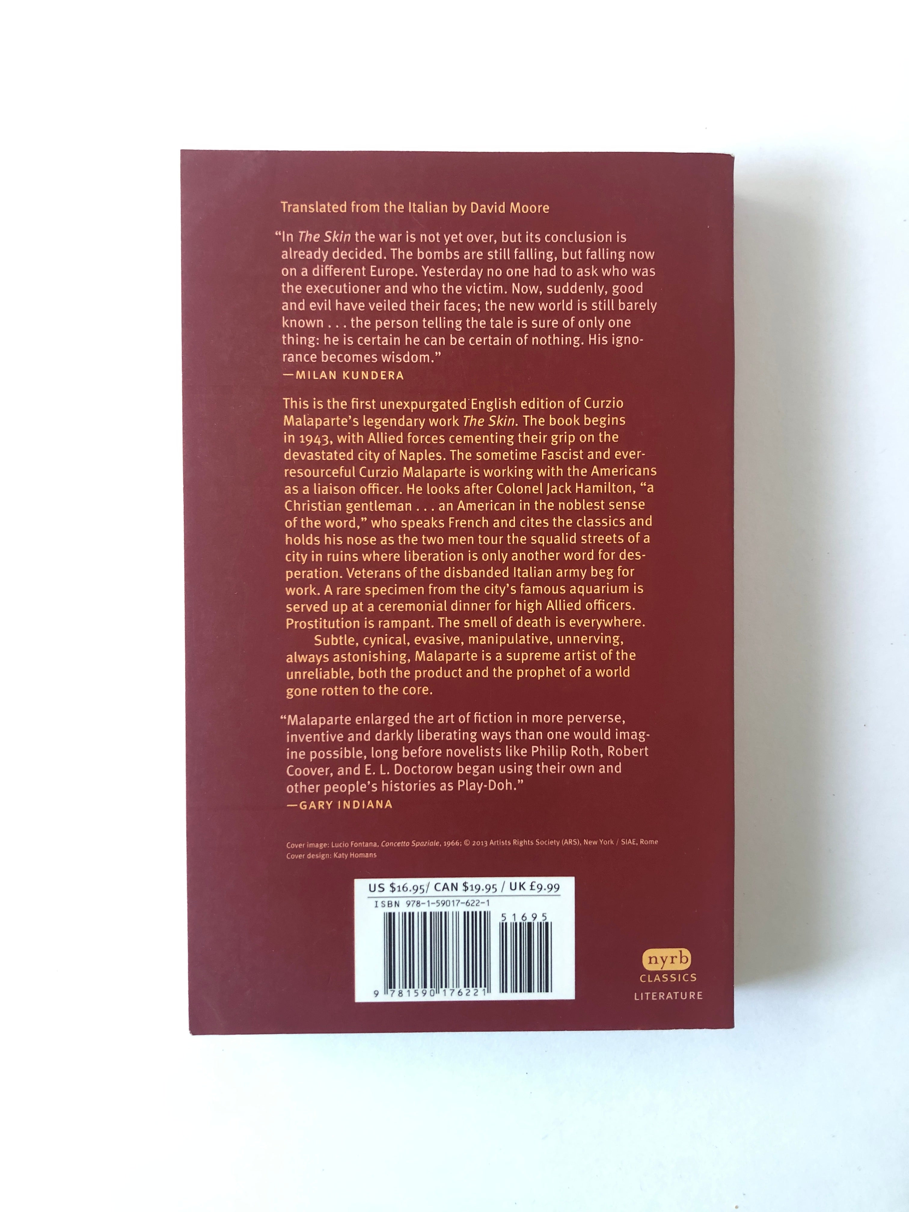 The Skin by Curzio Malaparte - NYRB Classics
