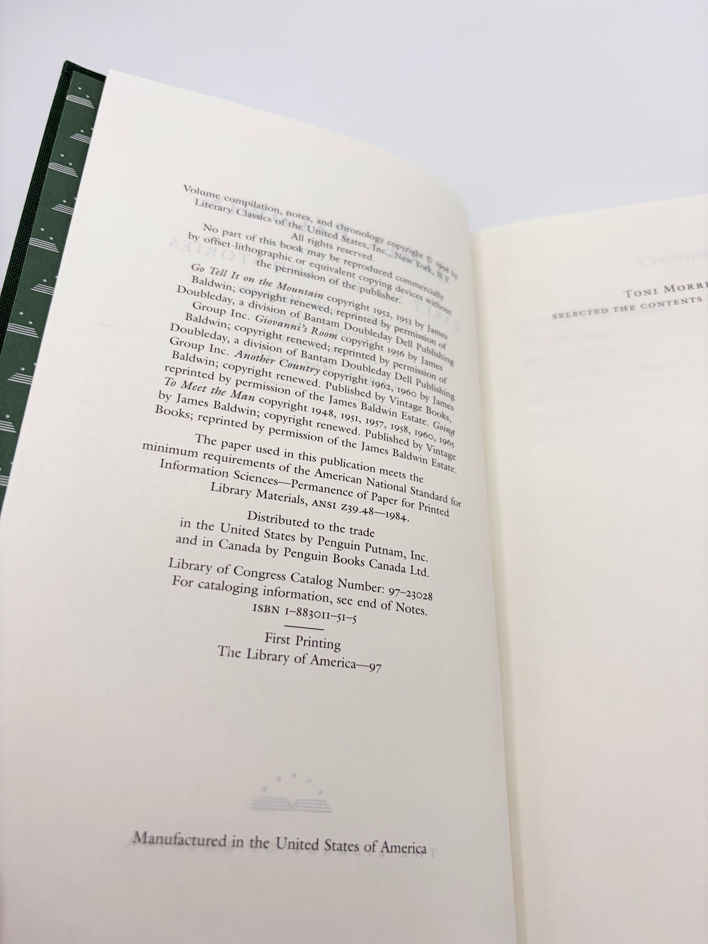 Library of America - James Baldwin: Early Novels and Stories