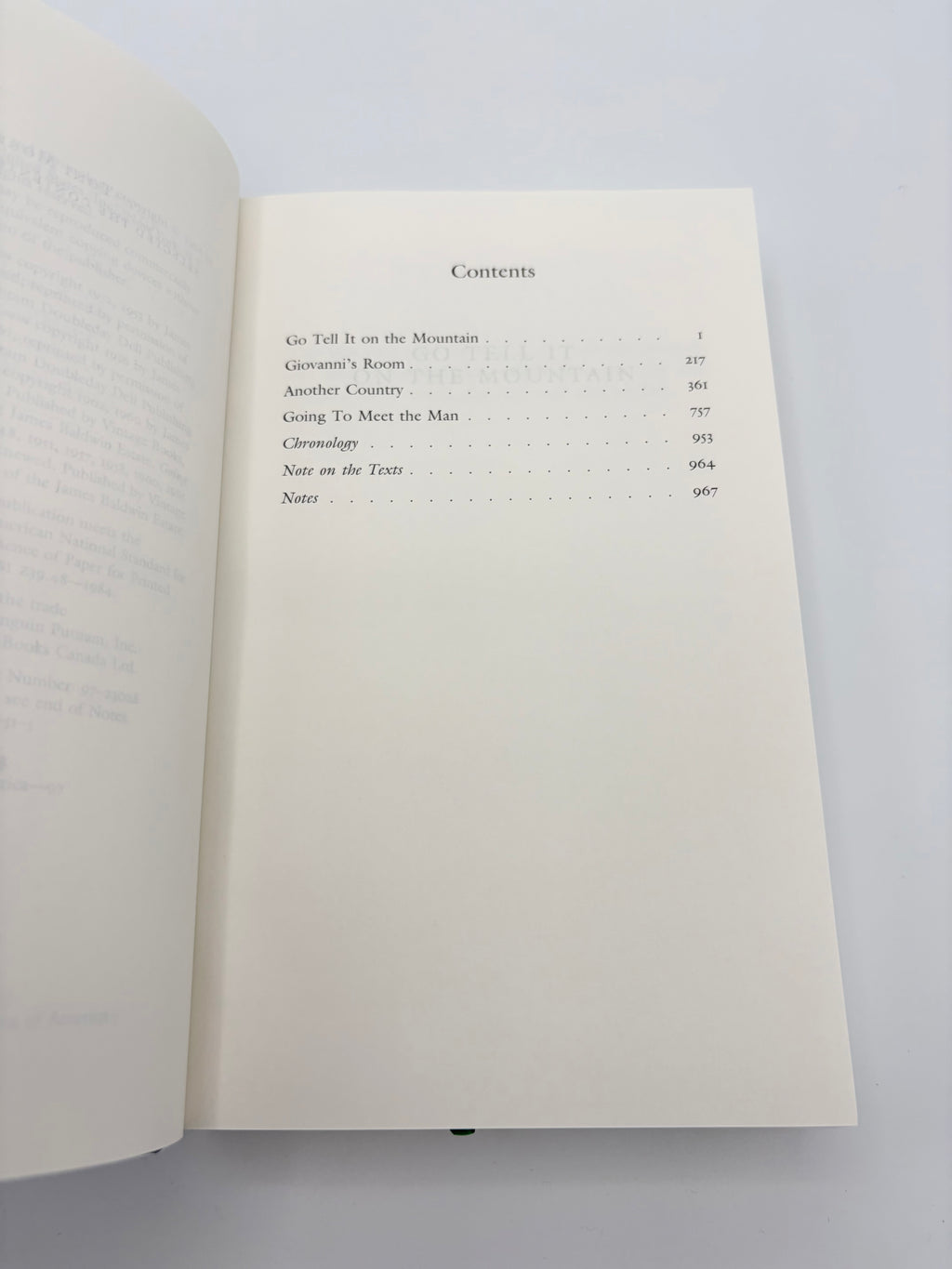 Library of America - James Baldwin: Early Novels and Stories