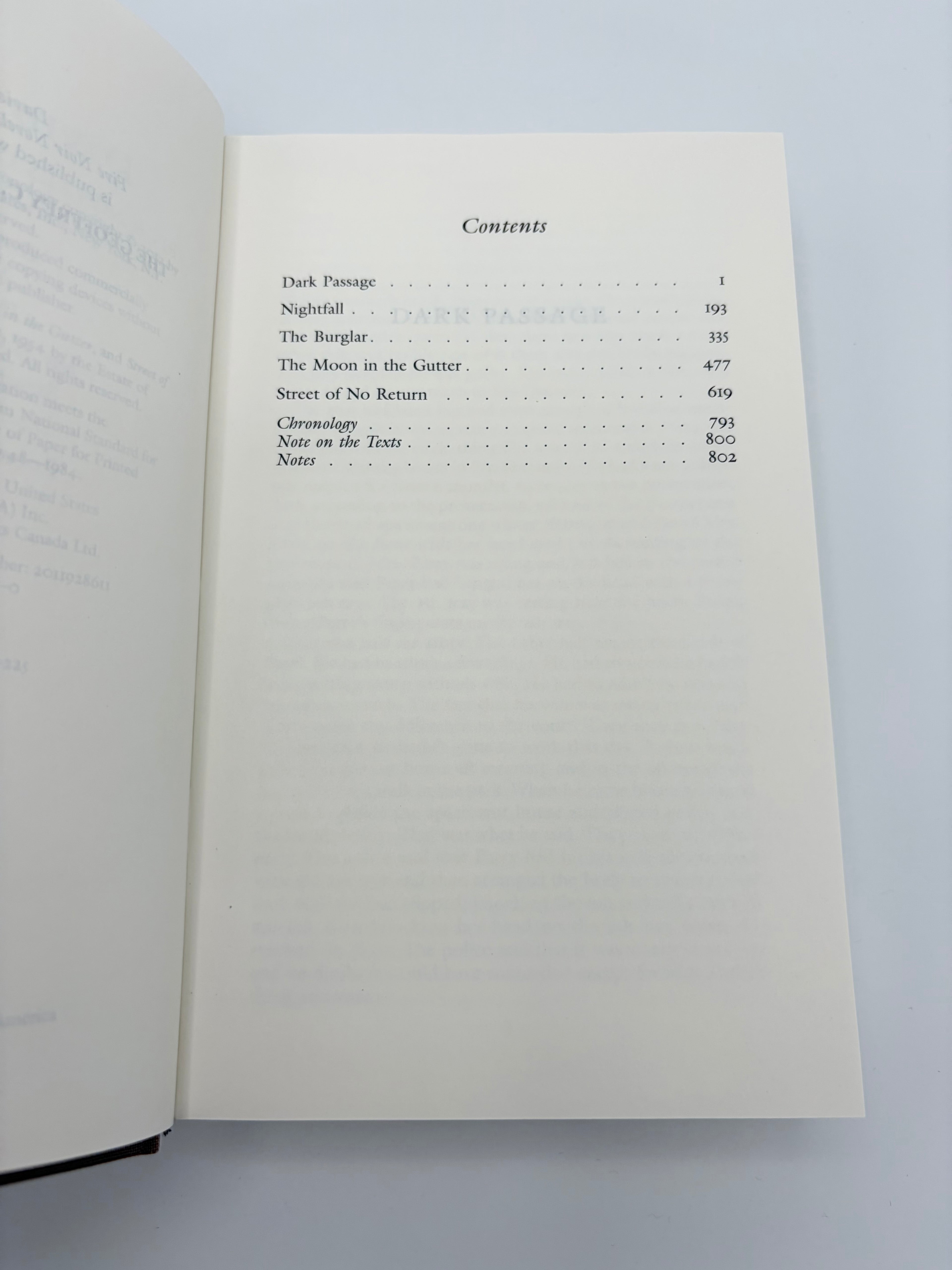 Library of America - David Goodis: Five Noir Novels of the 1940s & 50s