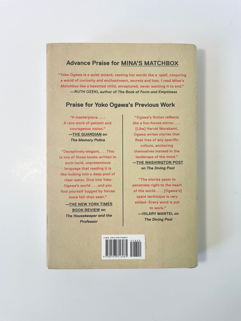 Mina's Matchbox by Yoko Ogawa