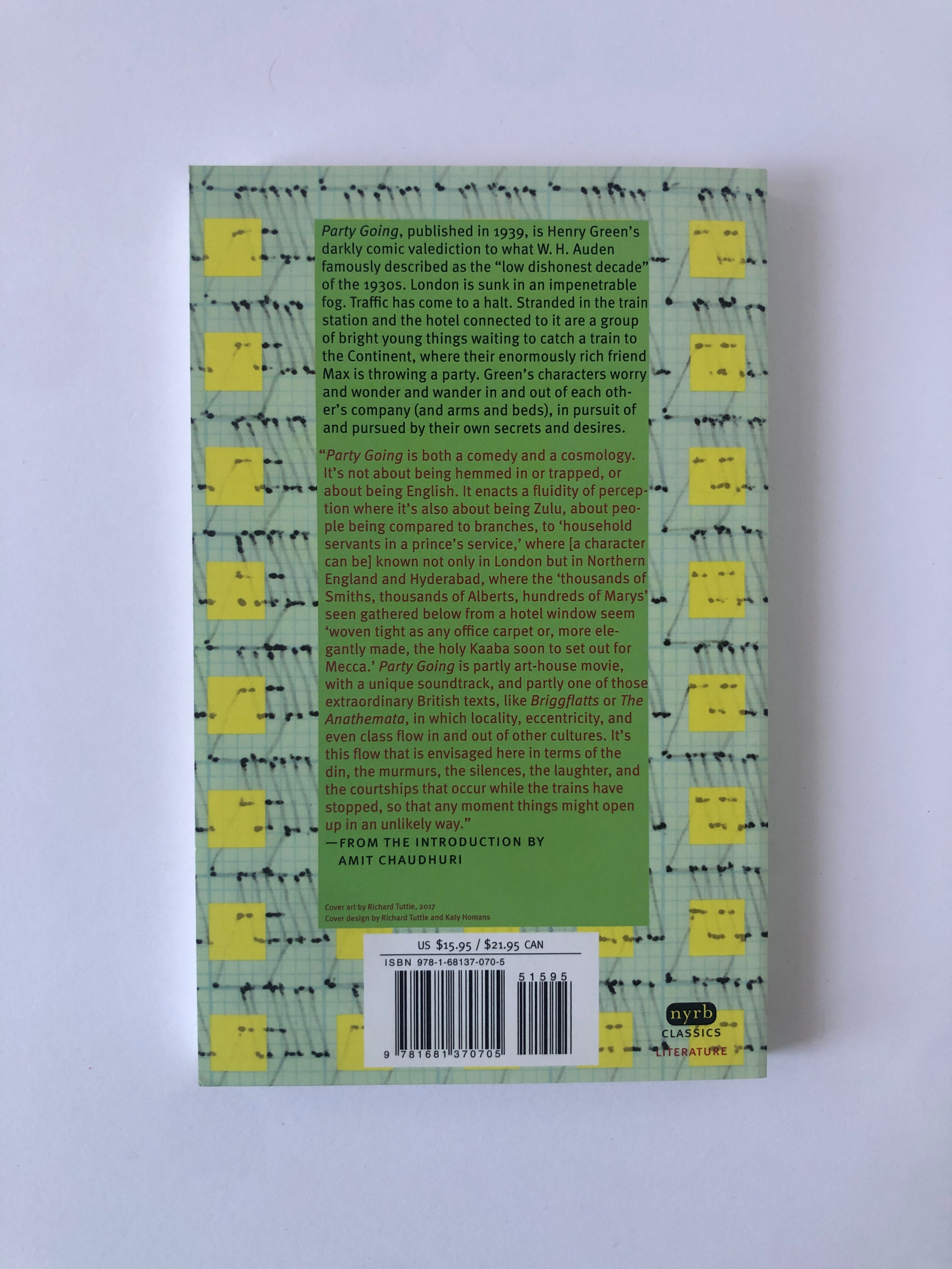 Party Going by Henry Green - NYRB Classics