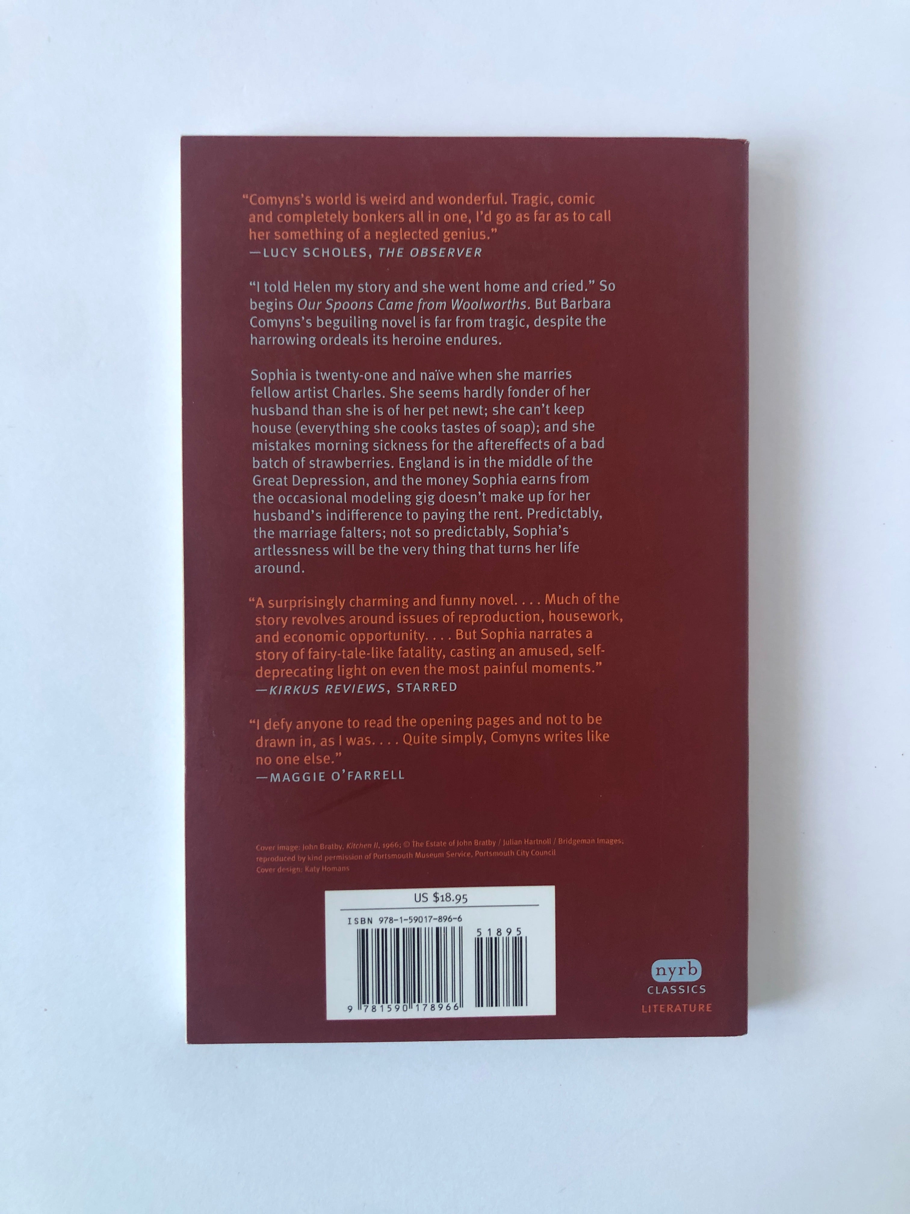Our Spoons Came from Woolworths by Barbara Comyns - NYRB Classics