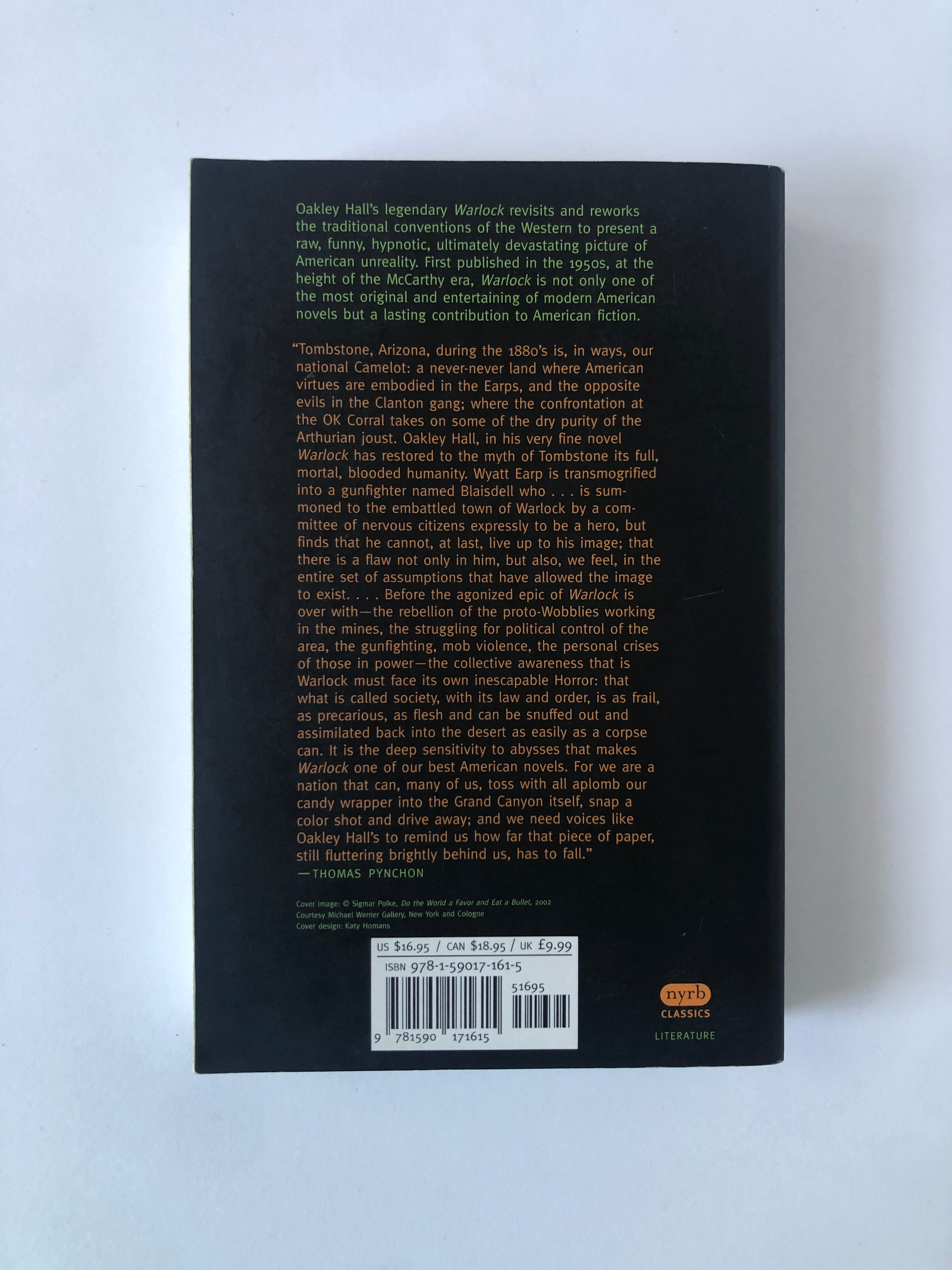 Warlock by Oakley Hall - NYRB Classics