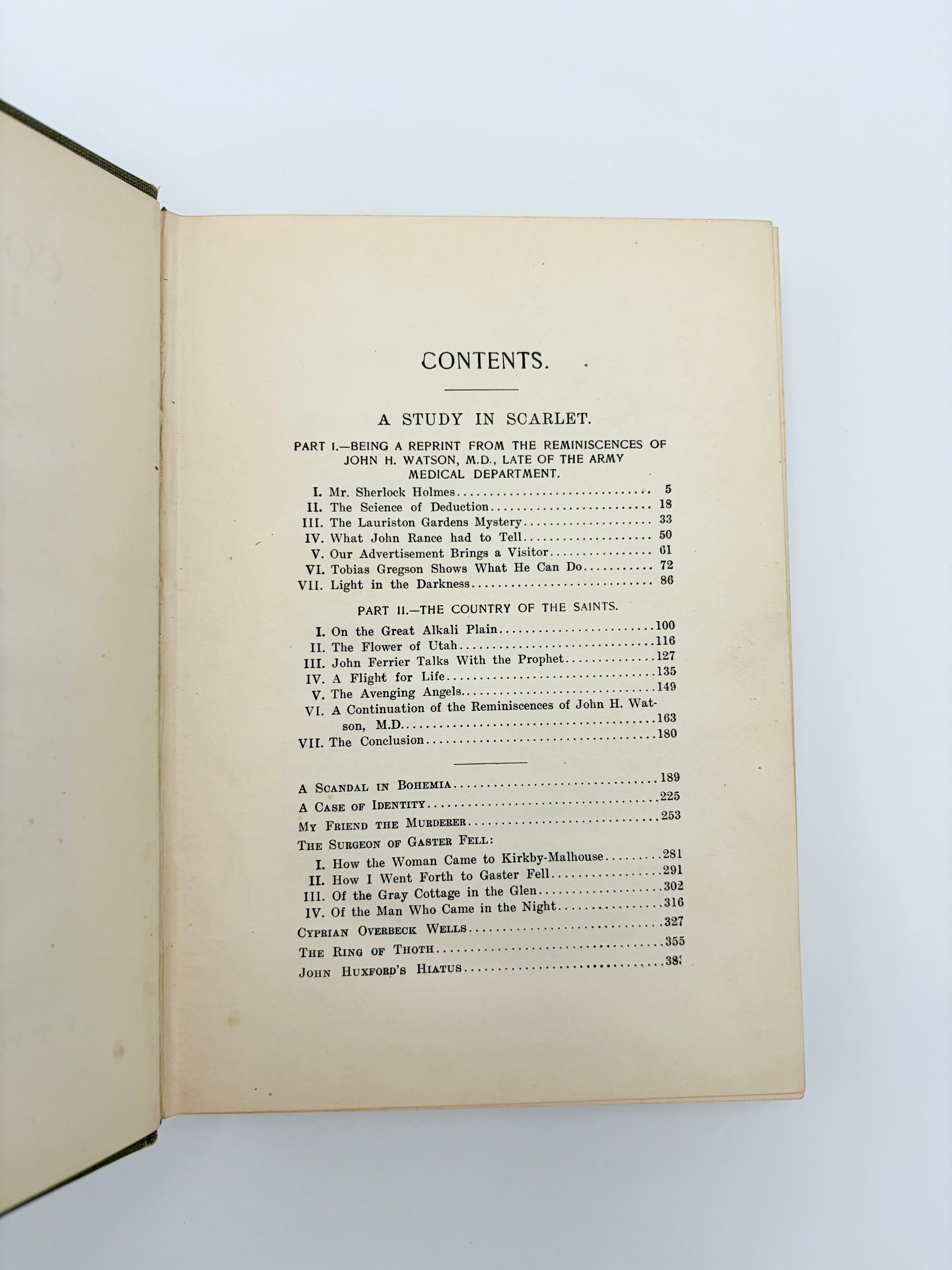 Conan Doyle's Best Books in Three Volumes - Stories of Sherlock Holmes