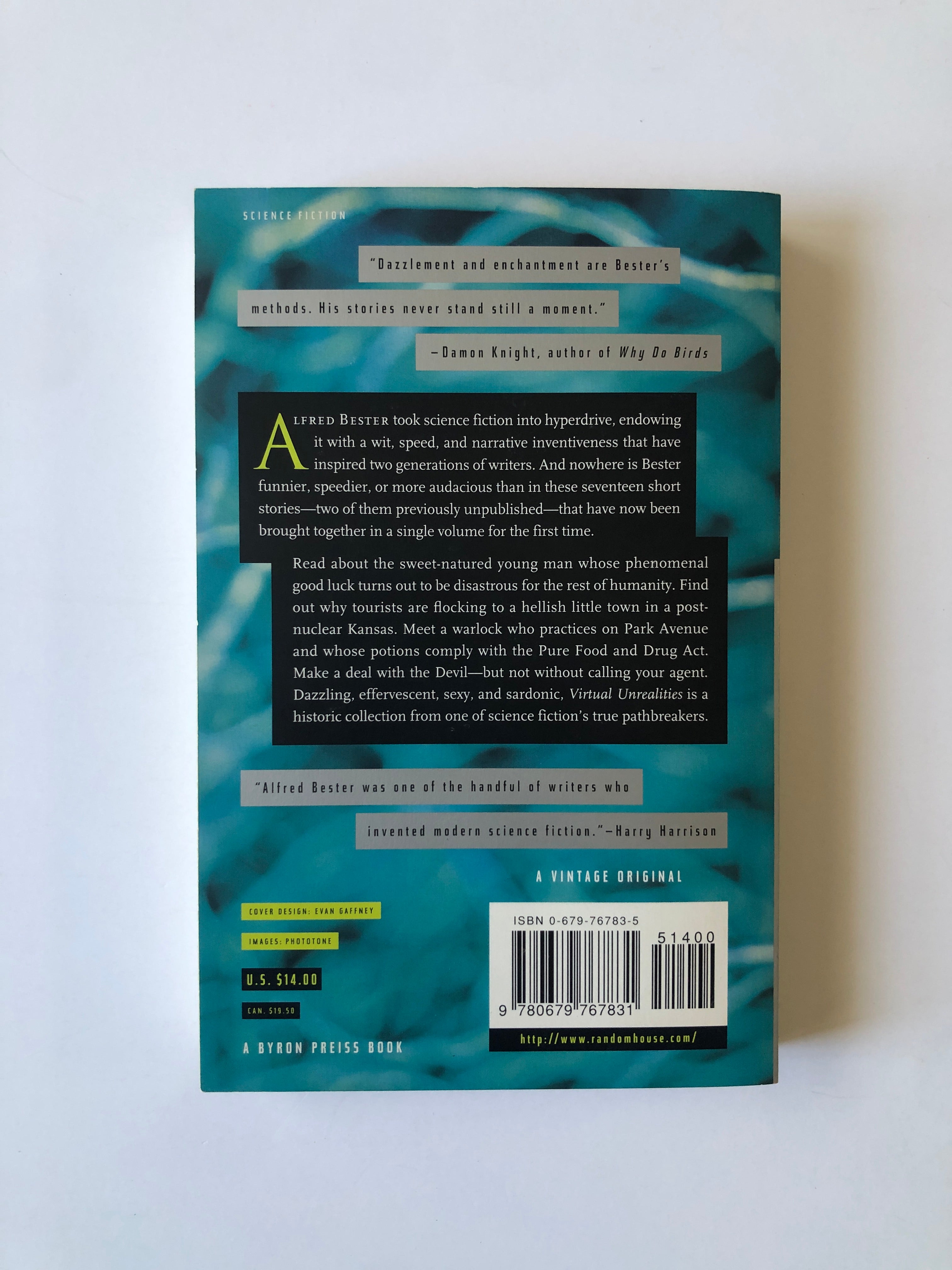 Virtual Unrealities - The Short Fiction of Alfred Bester