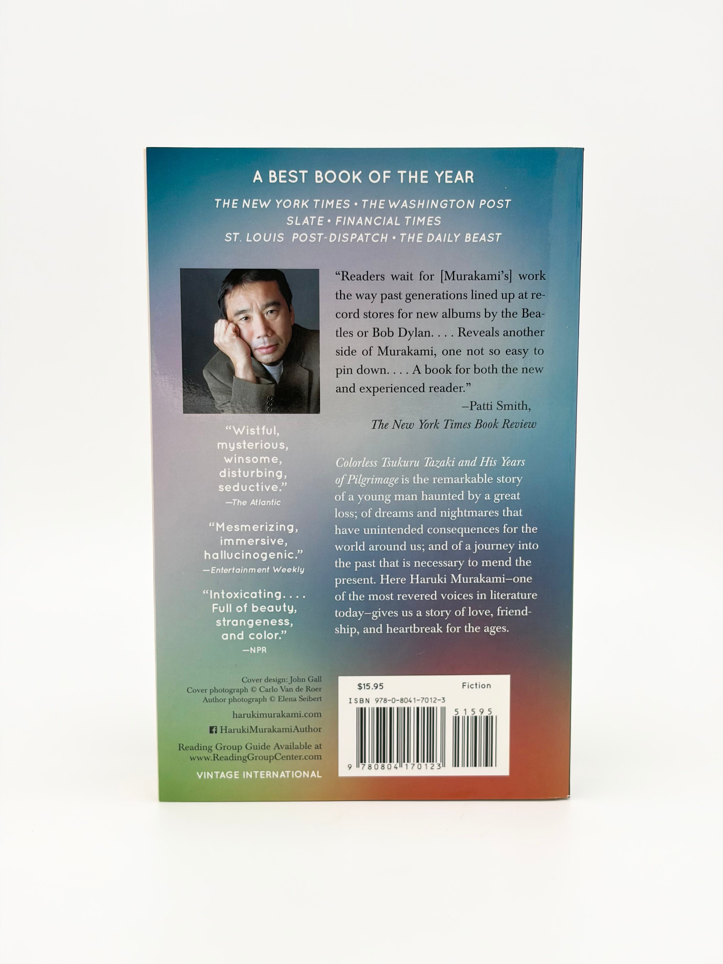 Colorless Tsukuru Tazaki and His Years of Pilgrimage by Haruki Murakami