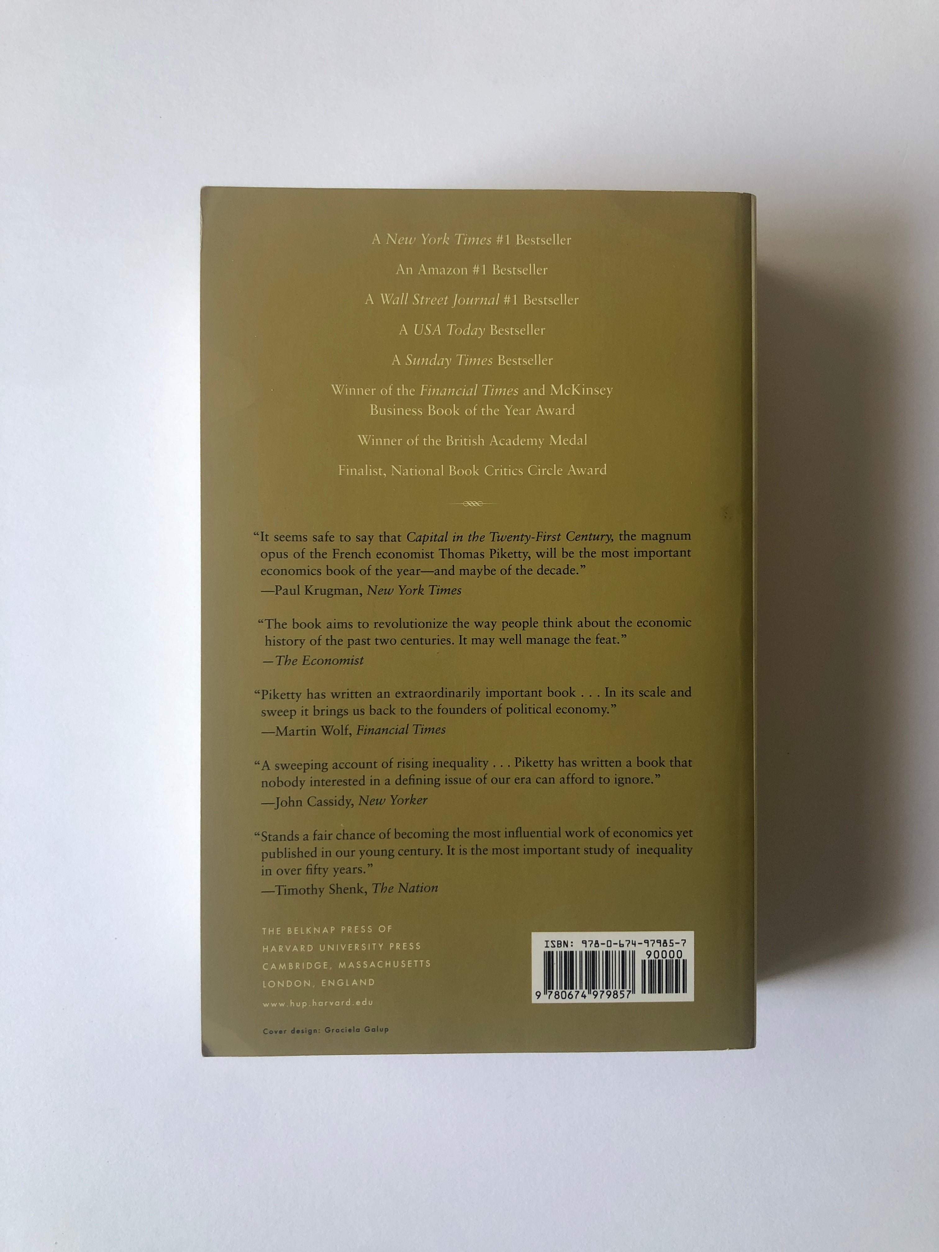 Capital in the Twenty-First Century by Thomas Piketty