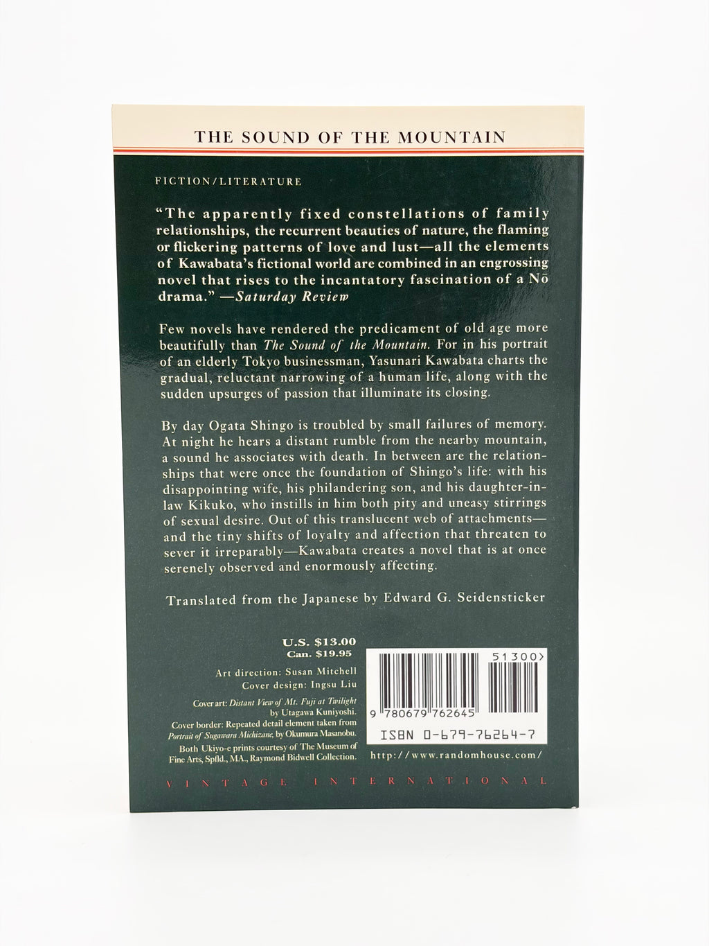 The Sound of the Mountain by Yasunari Kawabata