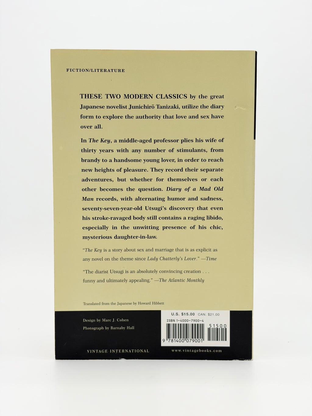 The Key + Diary of a Mad Old Man by Jun'ichirō Tanizaki