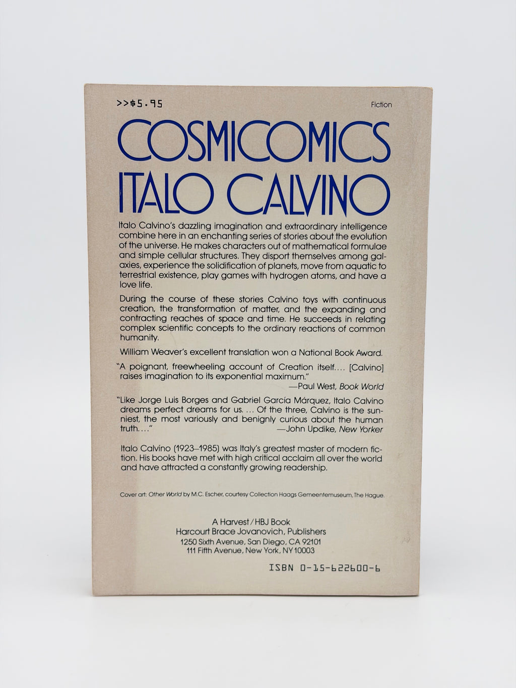 Cosmicomics by Italo Calvino
