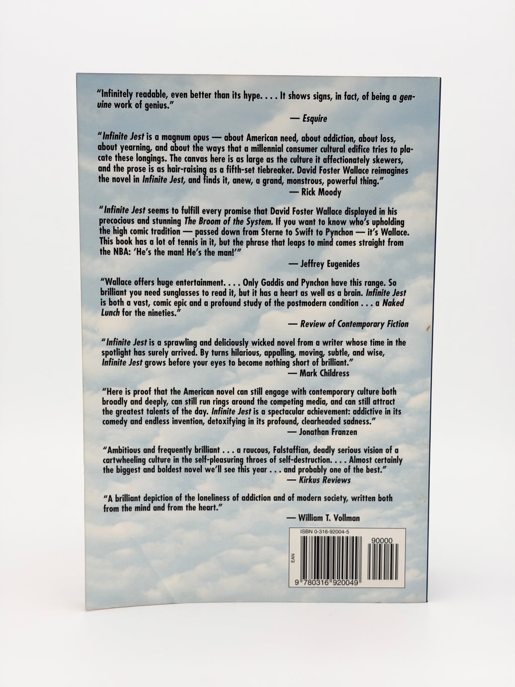 Infinite Jest by David Foster Wallace
